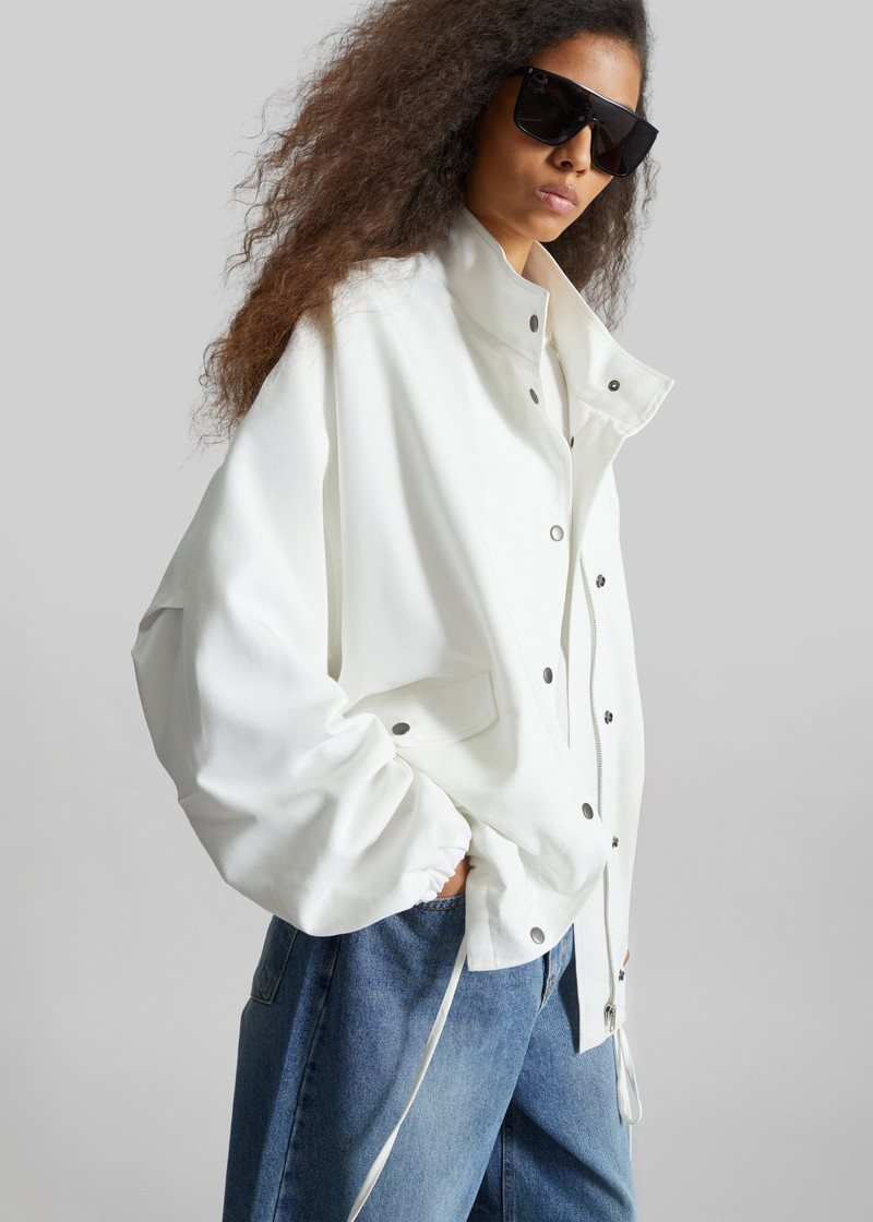 Bellona Blouson Jacket - White 9