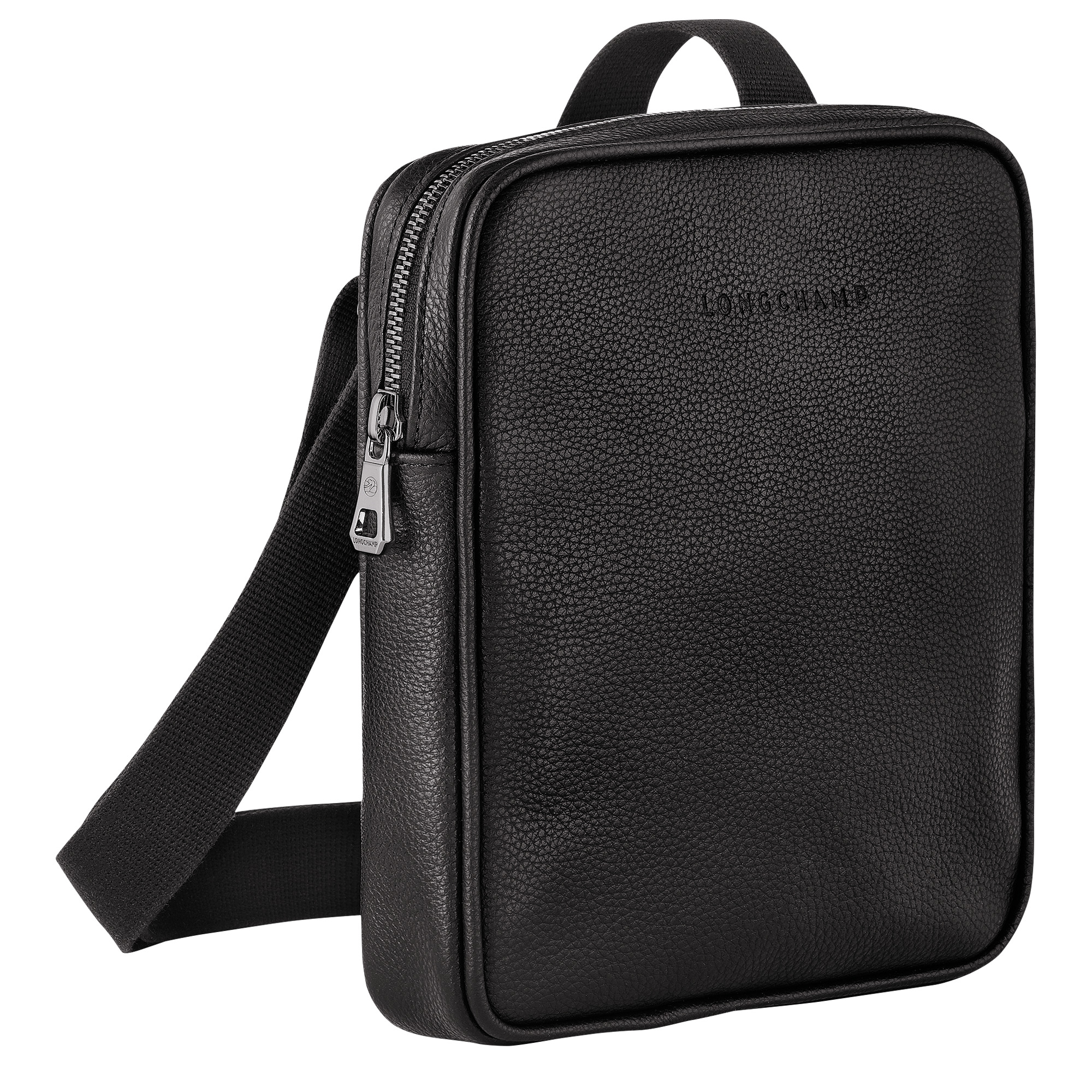 Le Foulonné XS Crossbody bag Black - Leather 3