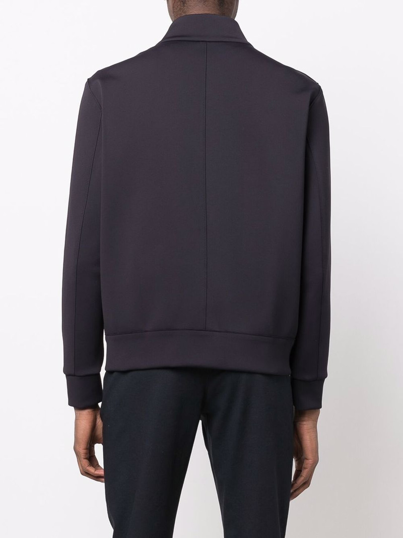 two-pocket zip-up bomber jacket 4