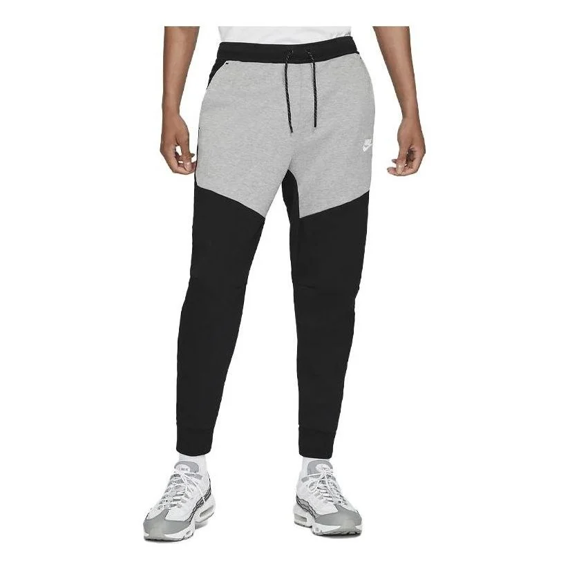 Nike Sportswear 기술 소매 조깅 바지 '블랙 헤더' CU4495-016 - 1