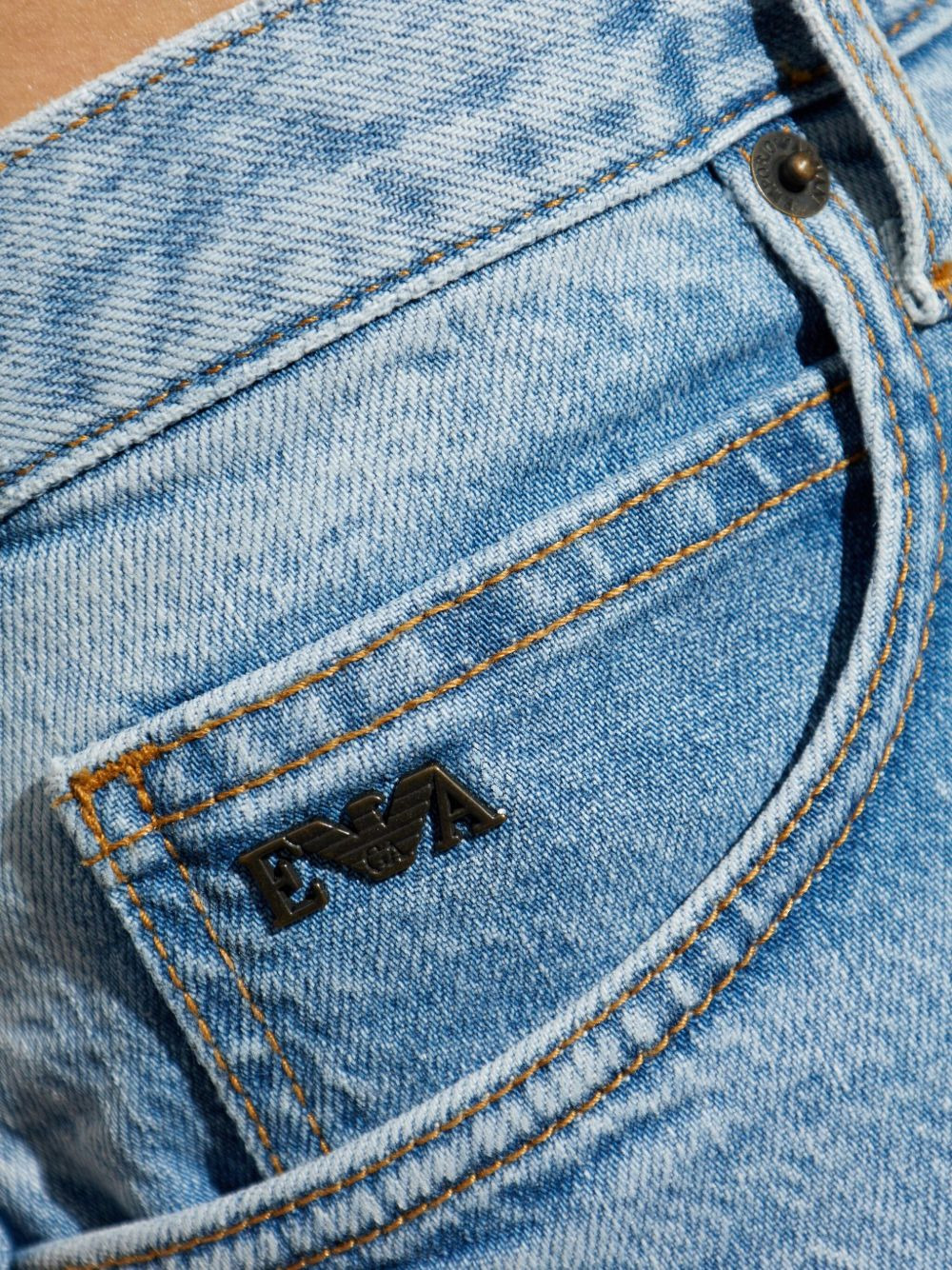 logo-motif jeans - 5