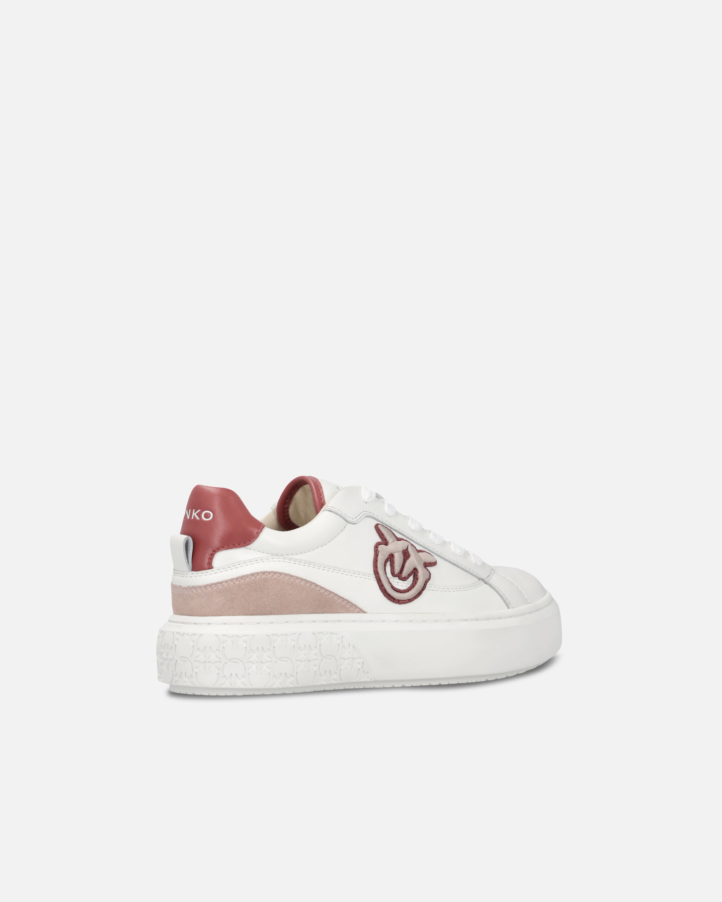 LEATHER PLATFORM SNEAKERS - 3