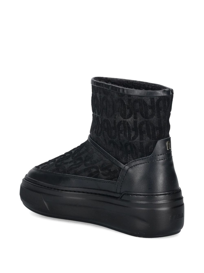 FURLA logo-print boots outlook