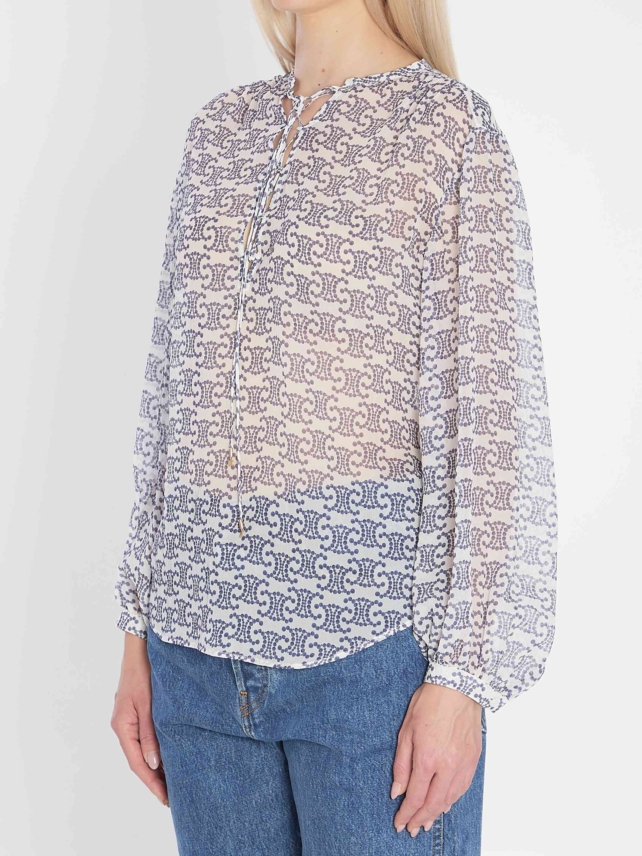 Celine Women Romy Blouse In Silk - 2