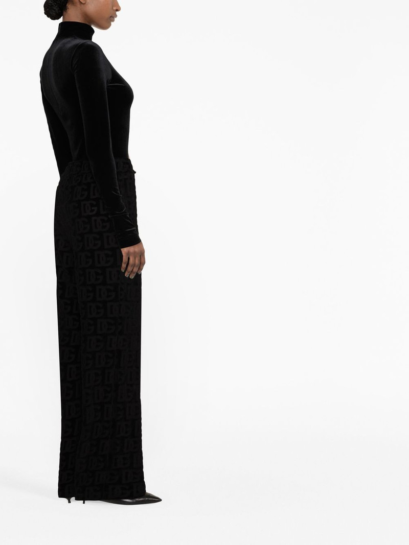 roll-neck velvet top 3