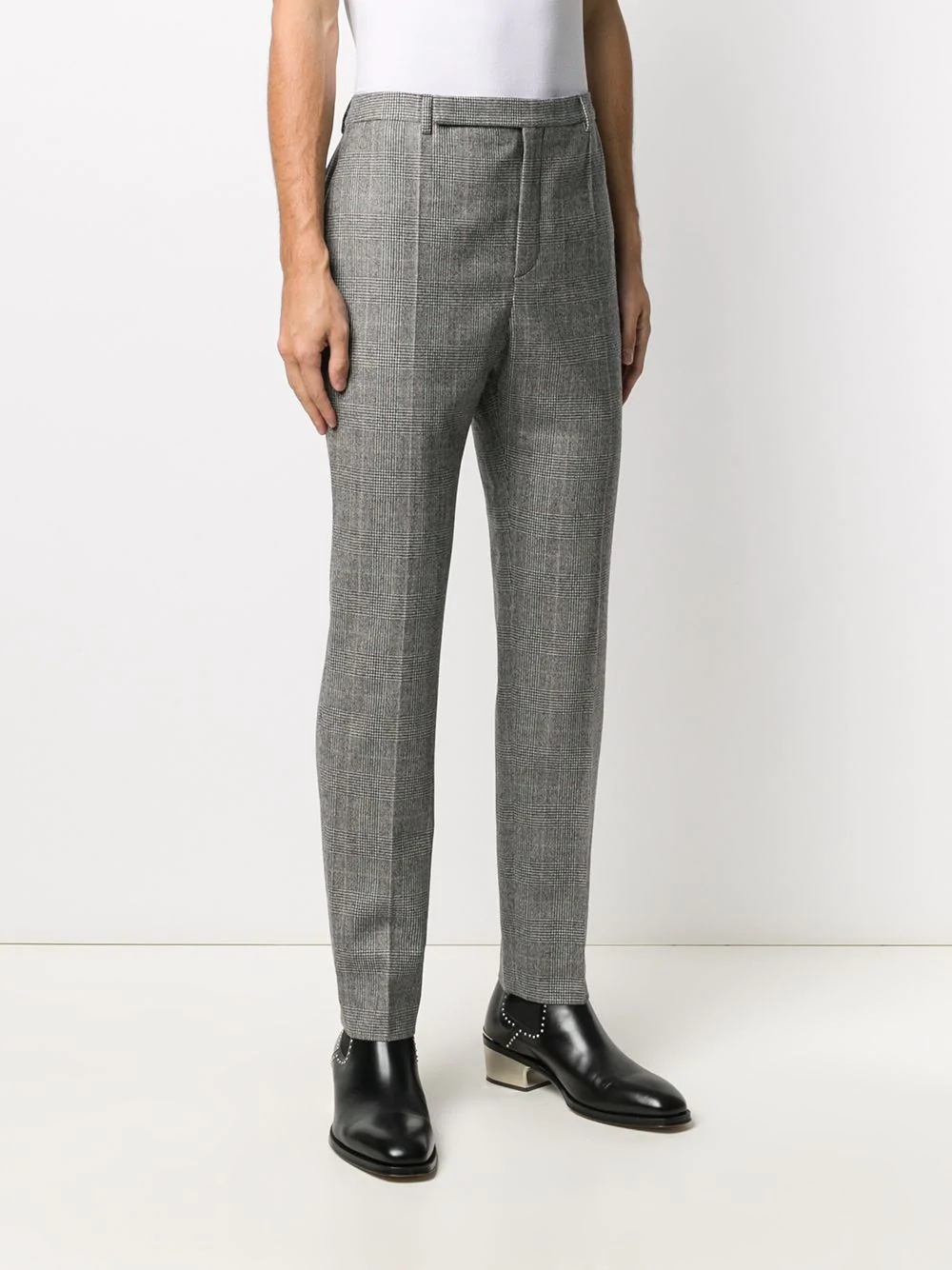 houndstooth tailored trousers - 3