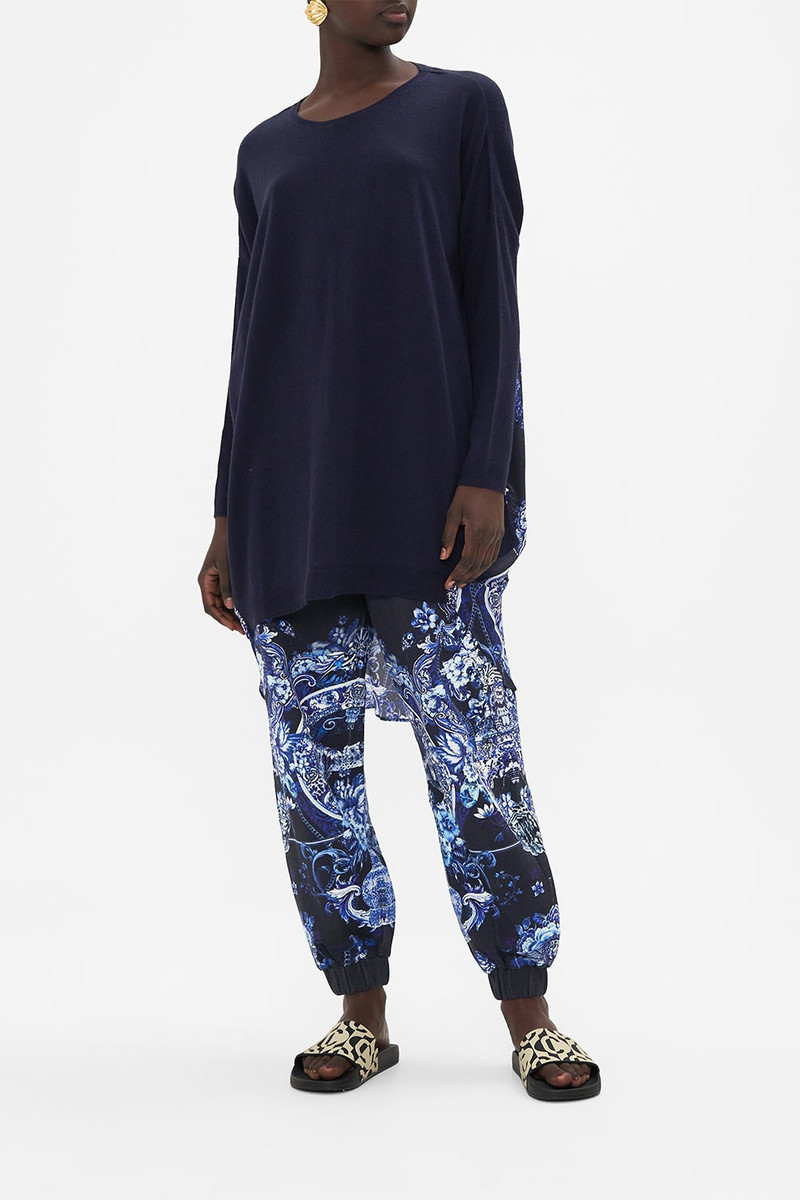 CAMILLA LONG SLEEVE JUMPER WITH PRINT BACK outlook