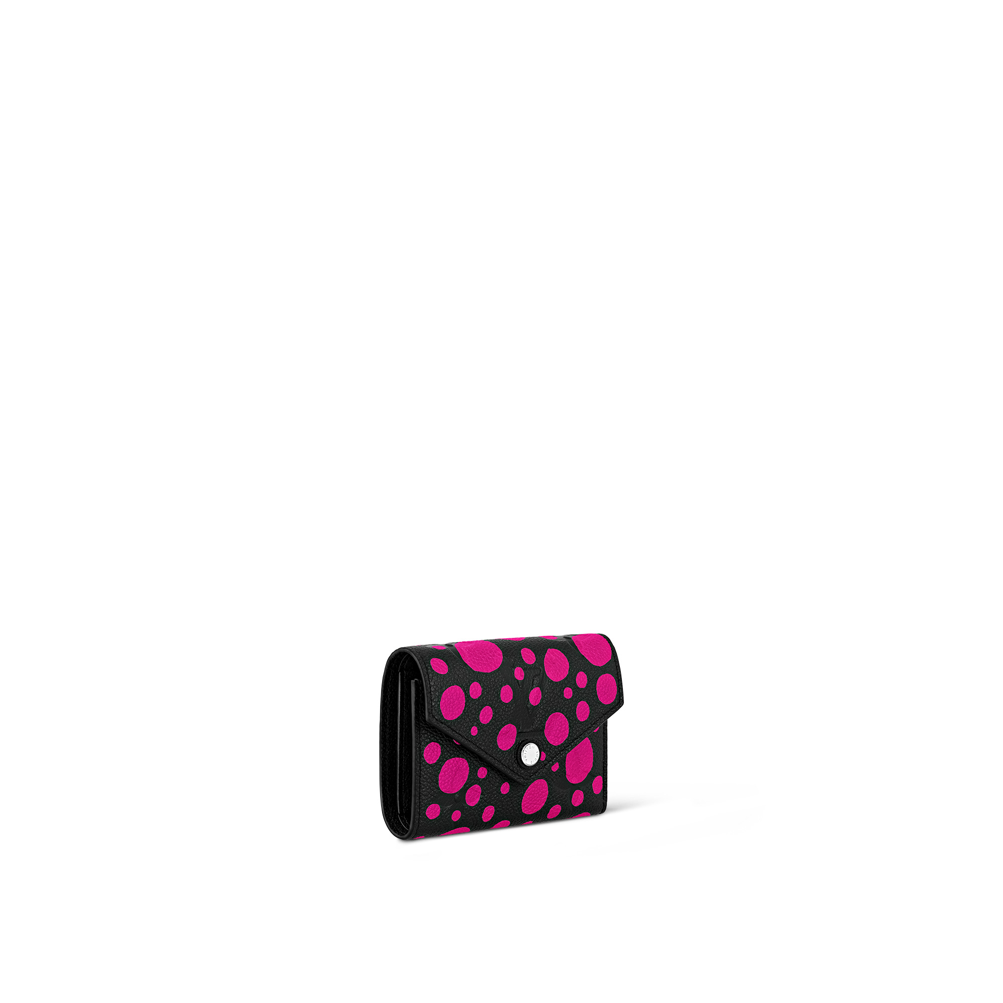 Louis Vuitton X Yayoi Kusama Victorine Wallet Black/White for Women