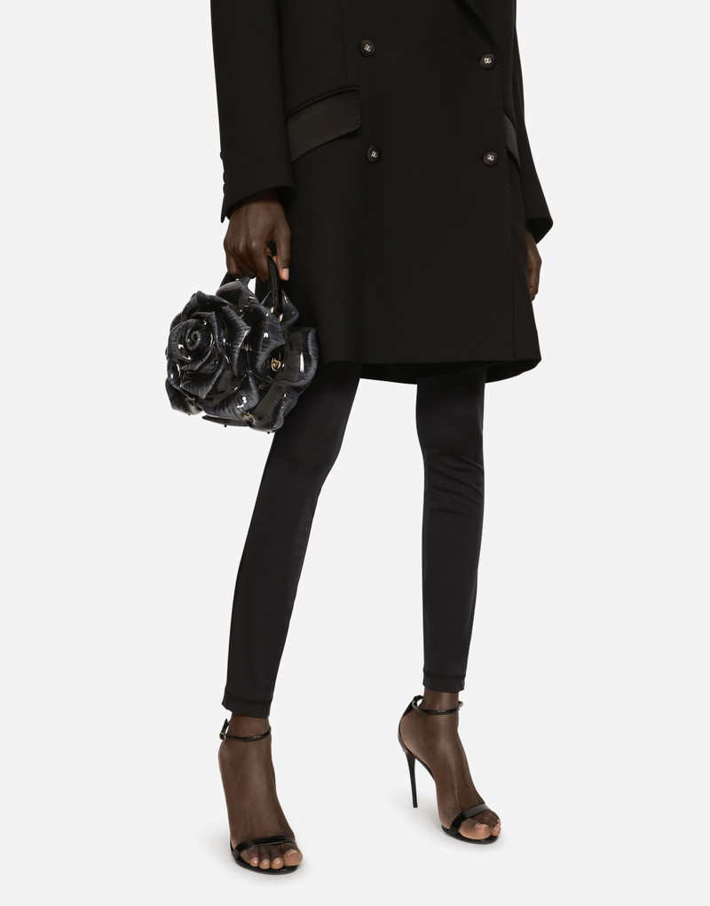 Dolce & Gabbana Resin rose-design Dolce Box bag outlook