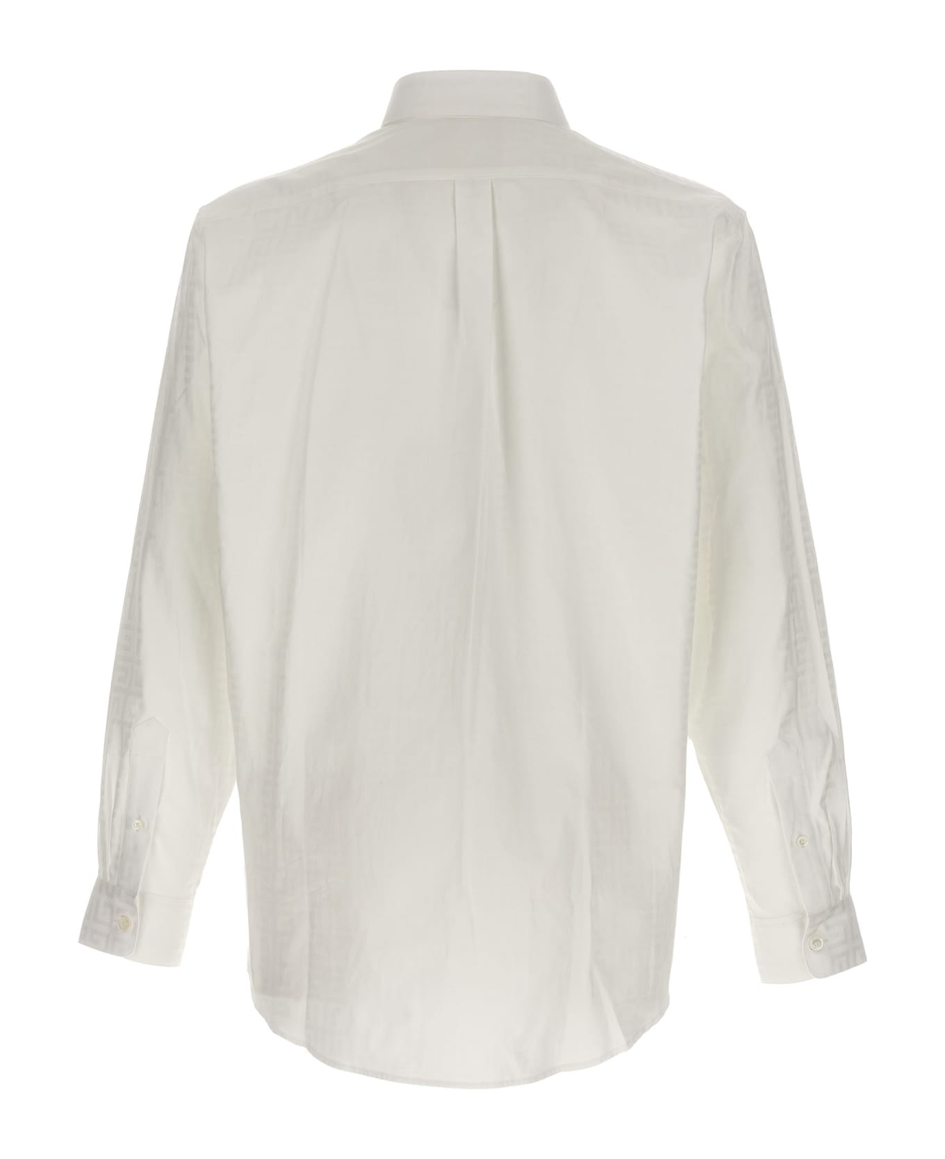 Shirt In White Cotton - 2