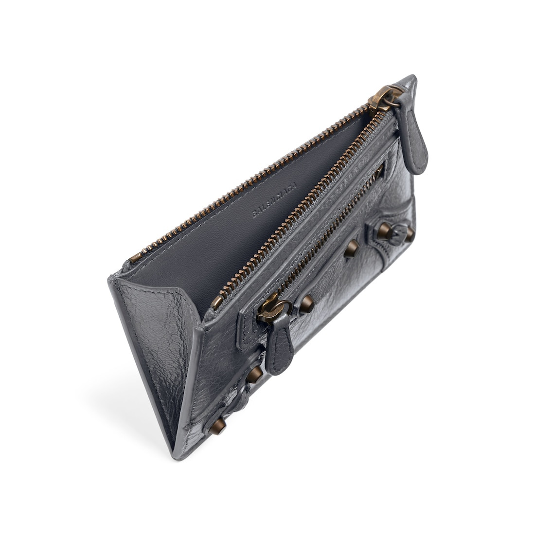 Women's Le City Long Coin And Card Holder in Volcanic Rock - 3