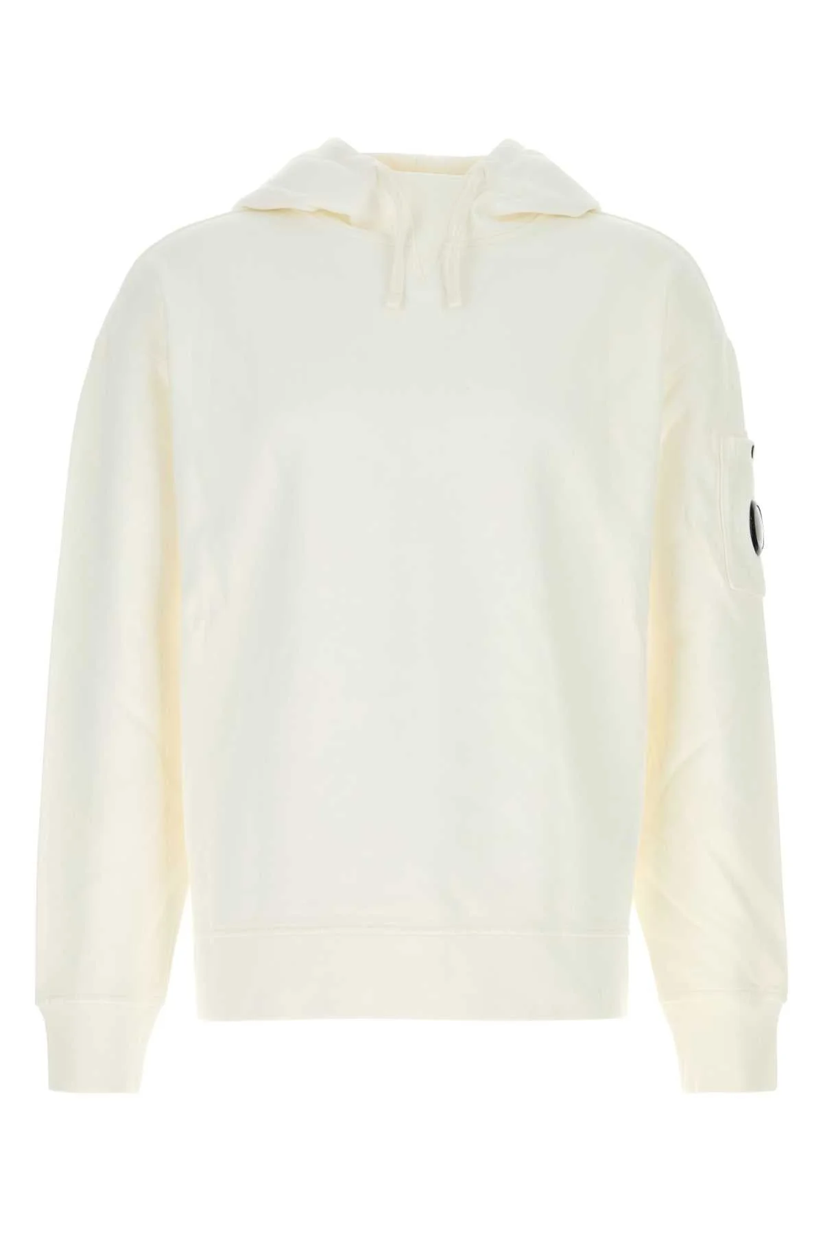 C.P. Company Men White Cotton Sweatshirt - 1