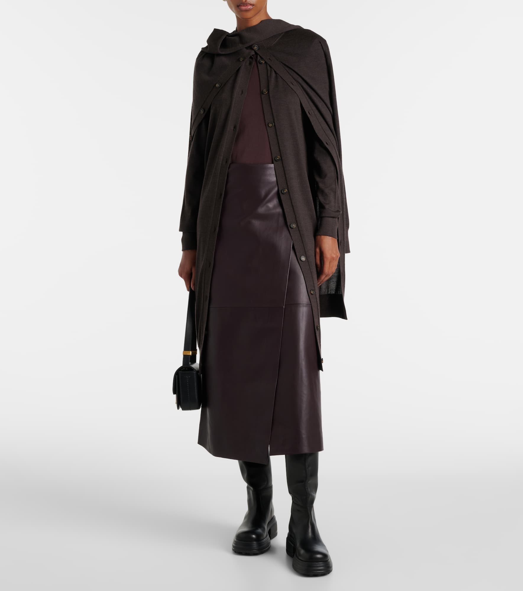 Wool and silk cardigan - 2