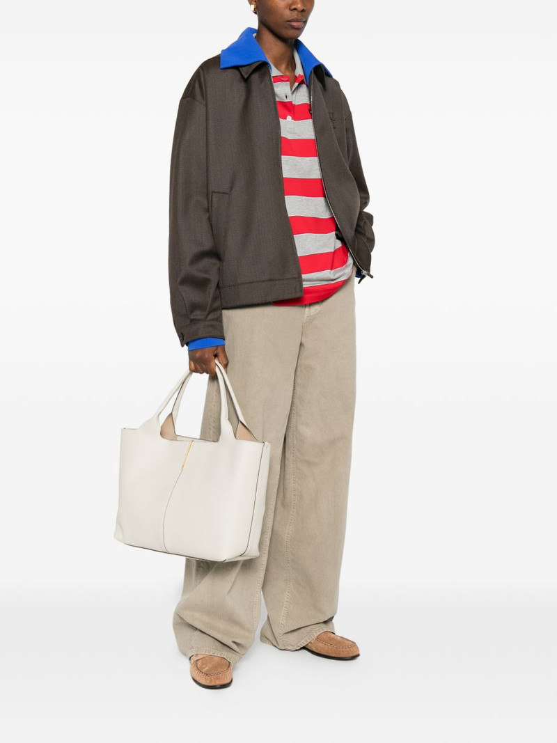 Tod's medium-small leather tote bag outlook