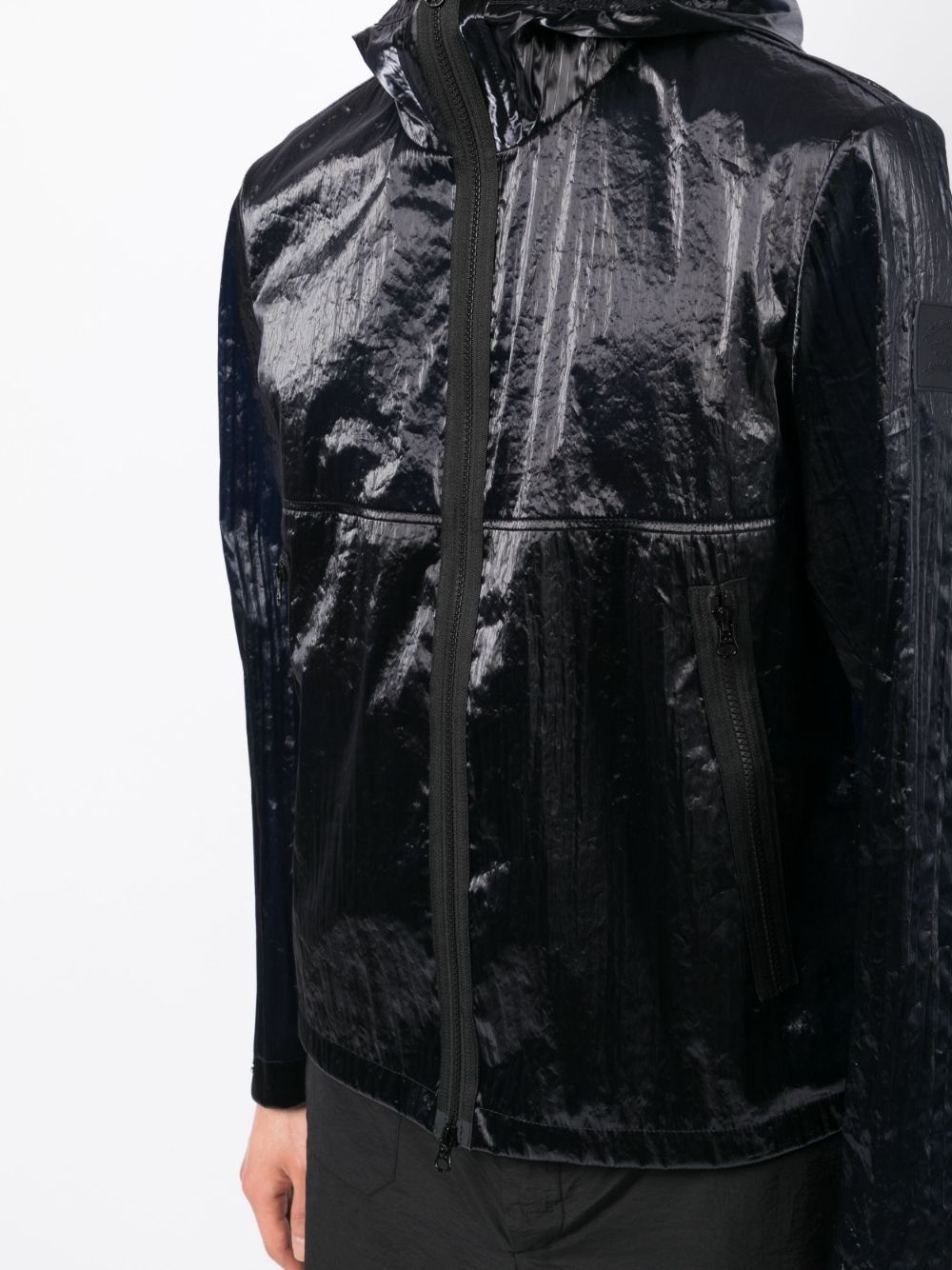colour-block lighweight jacket - 5