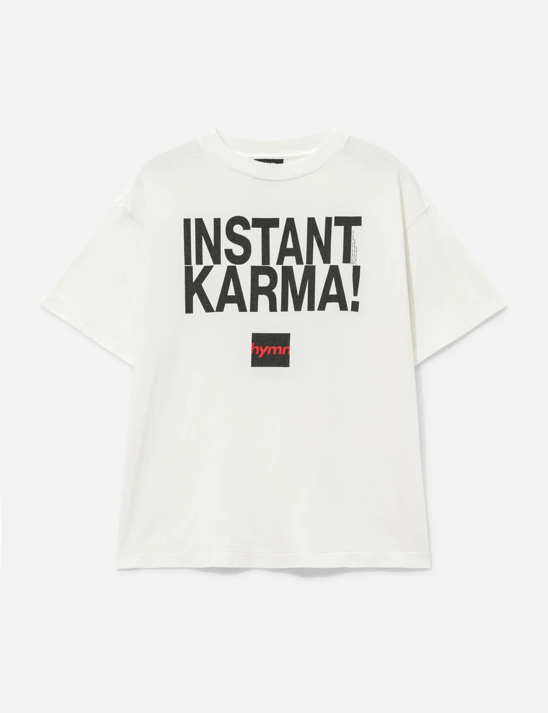 SAINT MICHAEL × JOHN LENNON INSTANT KARMA SHORT SLEEVES T-SHIRT - 1