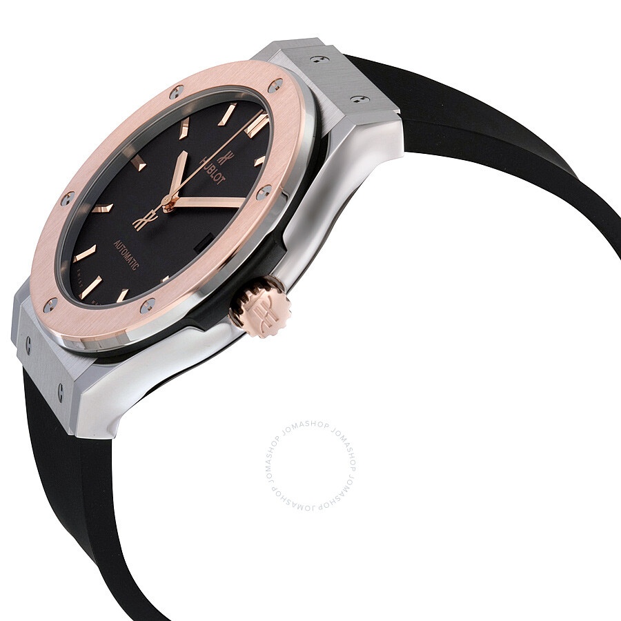 Hublot Classic Fusion Black Dial Black Rubber Men's Watch 511.NO.1181.RX - 2