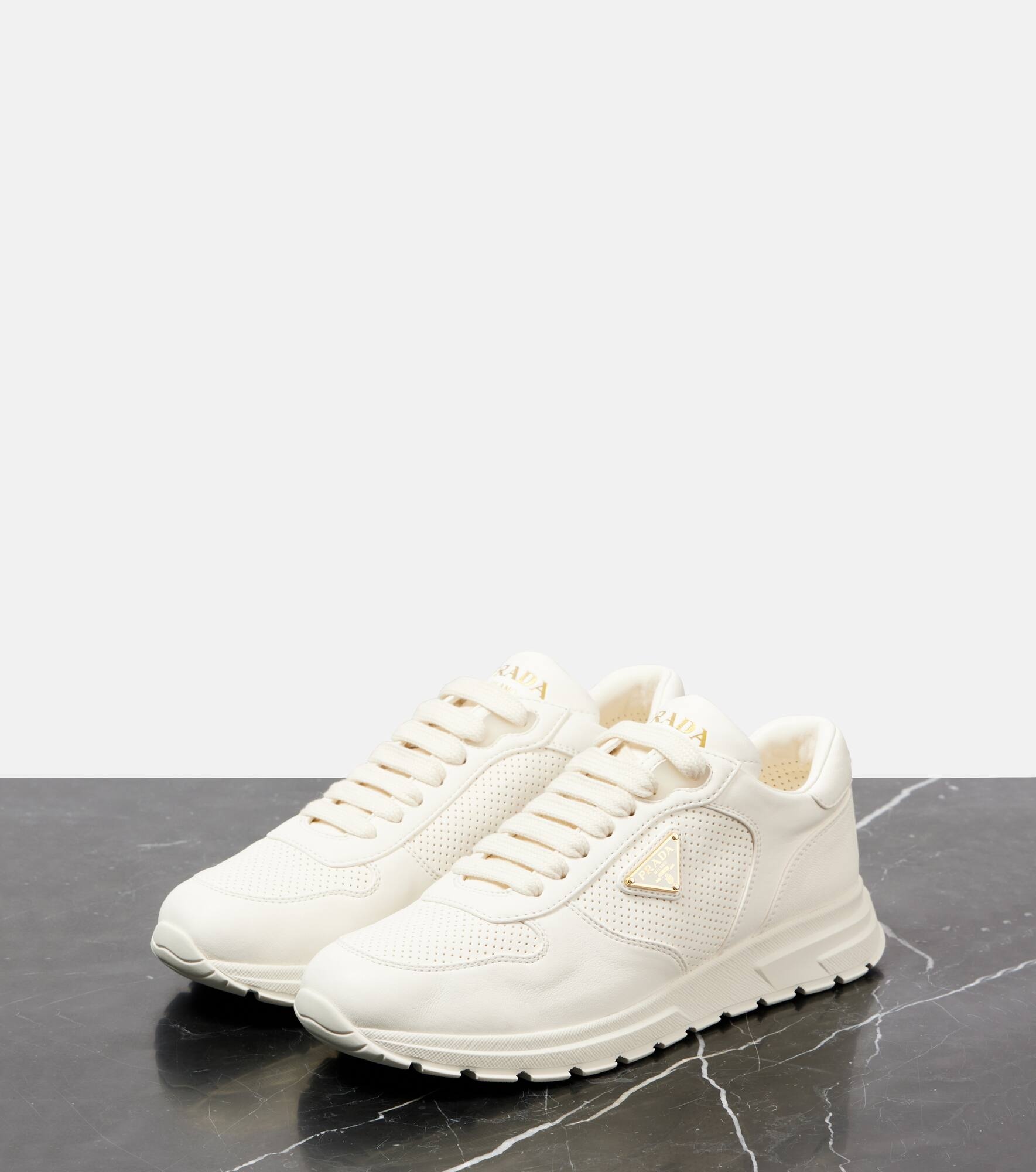 Leather sneakers - 4