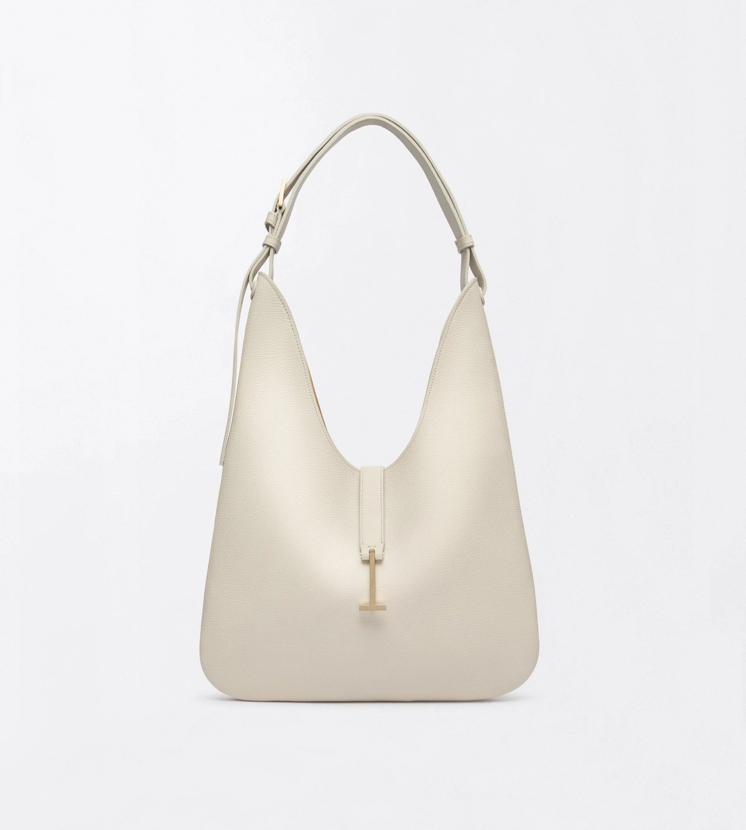GRAIN LEATHER KARA MEDIUM HOBO - 1