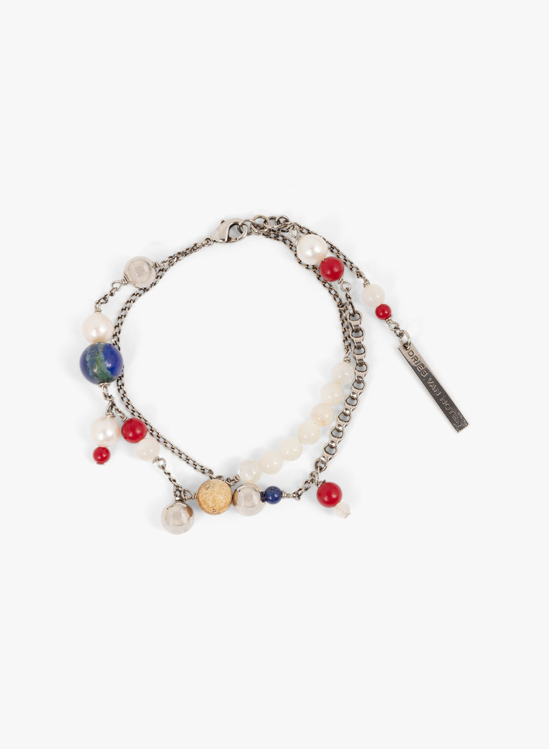 DOUBLE CHAIN CHARM BRACELET 1