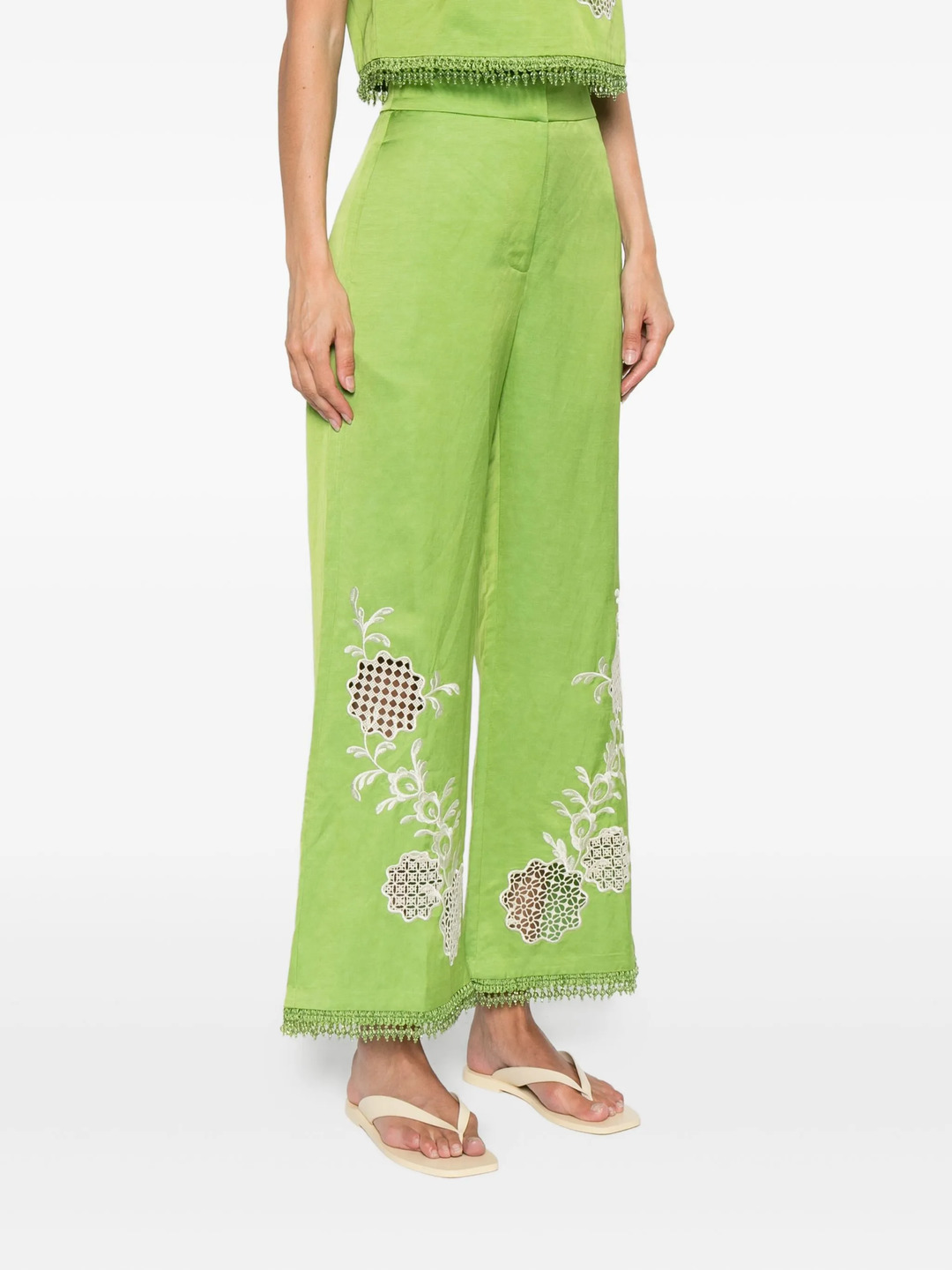 Luisa Embroidered Pant - 3
