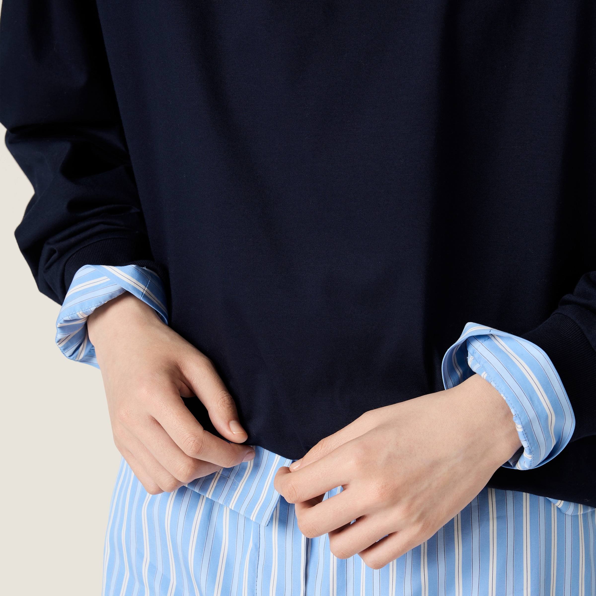 Long-sleeved jersey T-shirt - 4