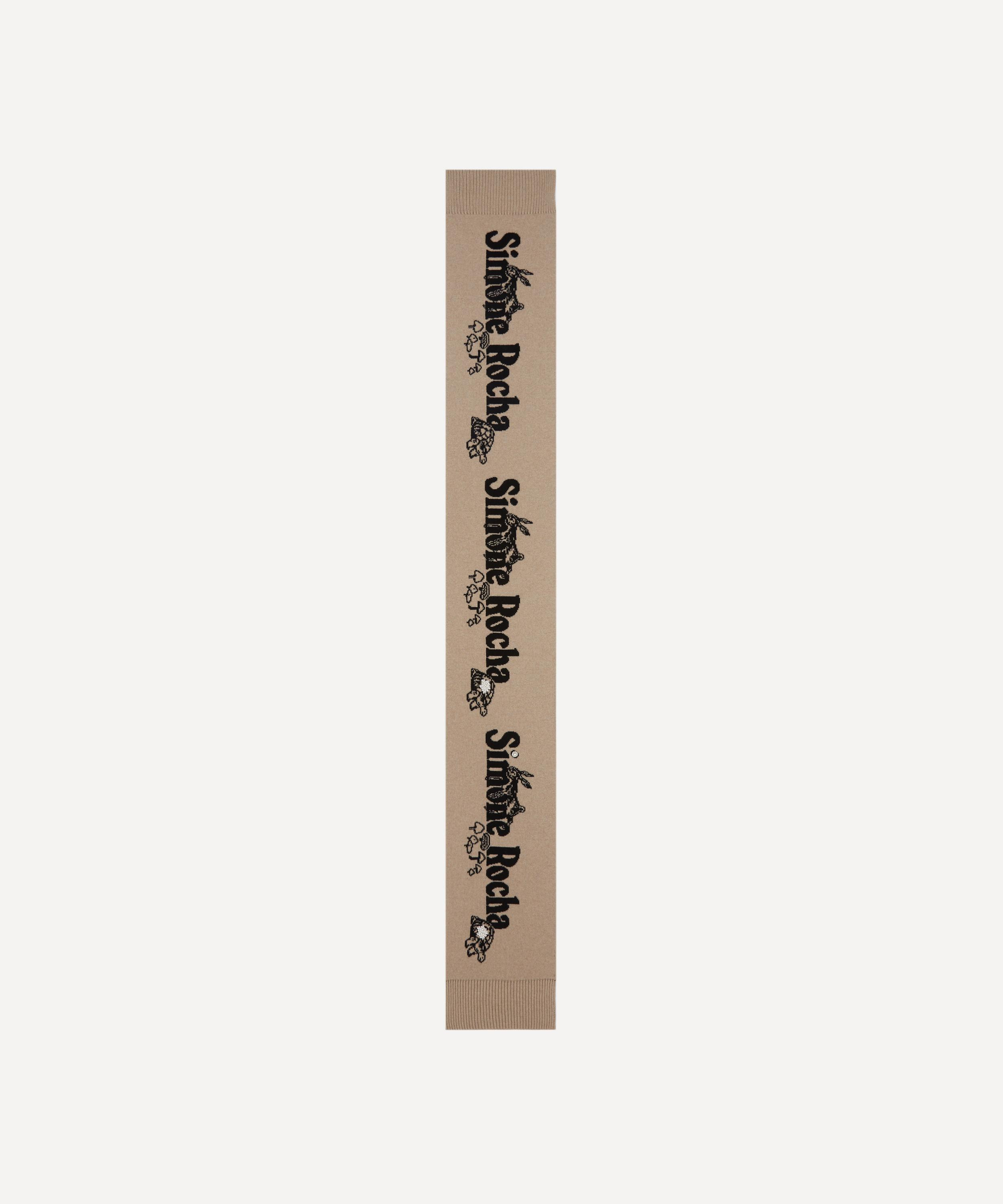 Long Graphic Logo Scarf - 3