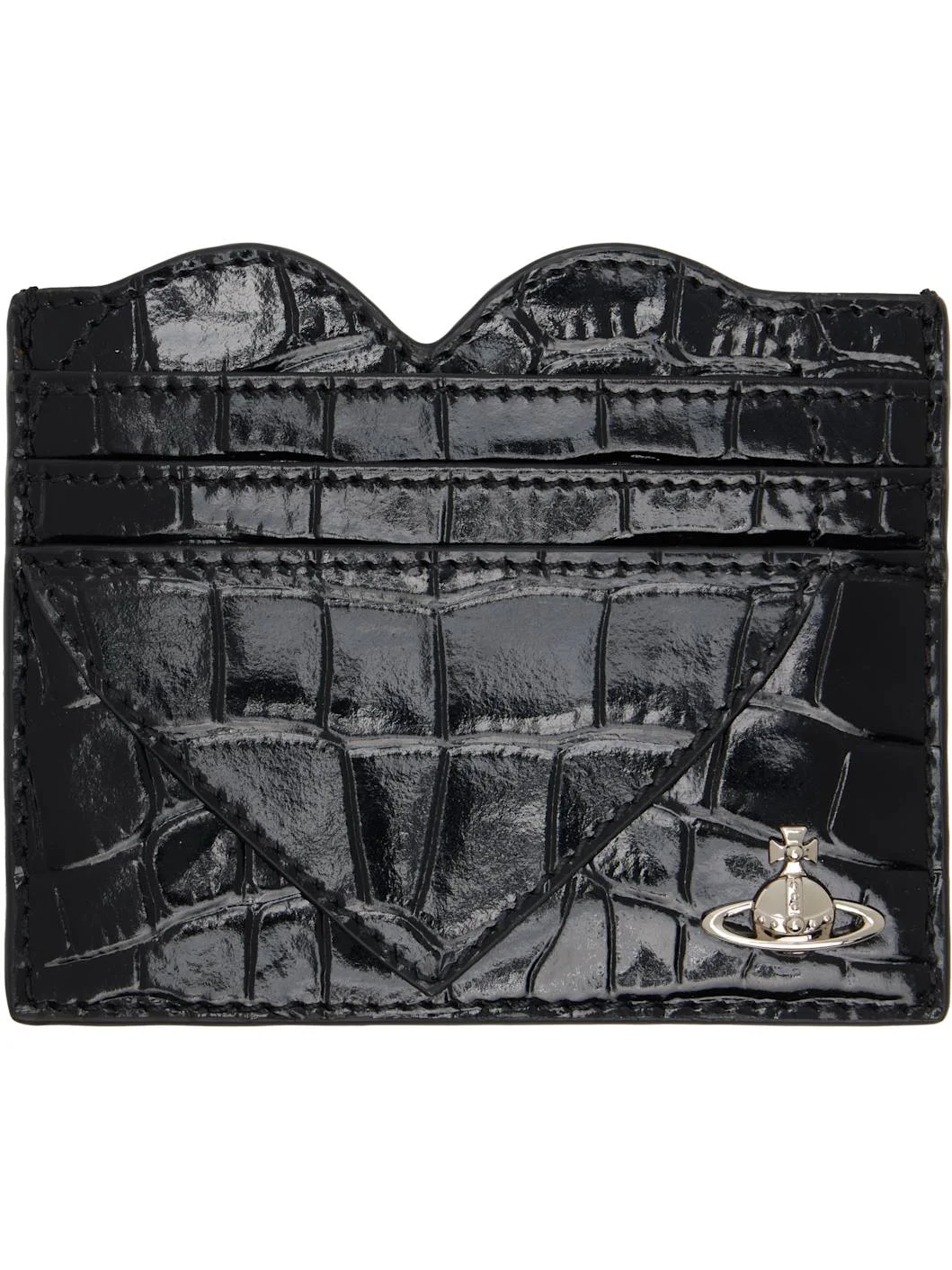 Black Heart Card Holder - 1