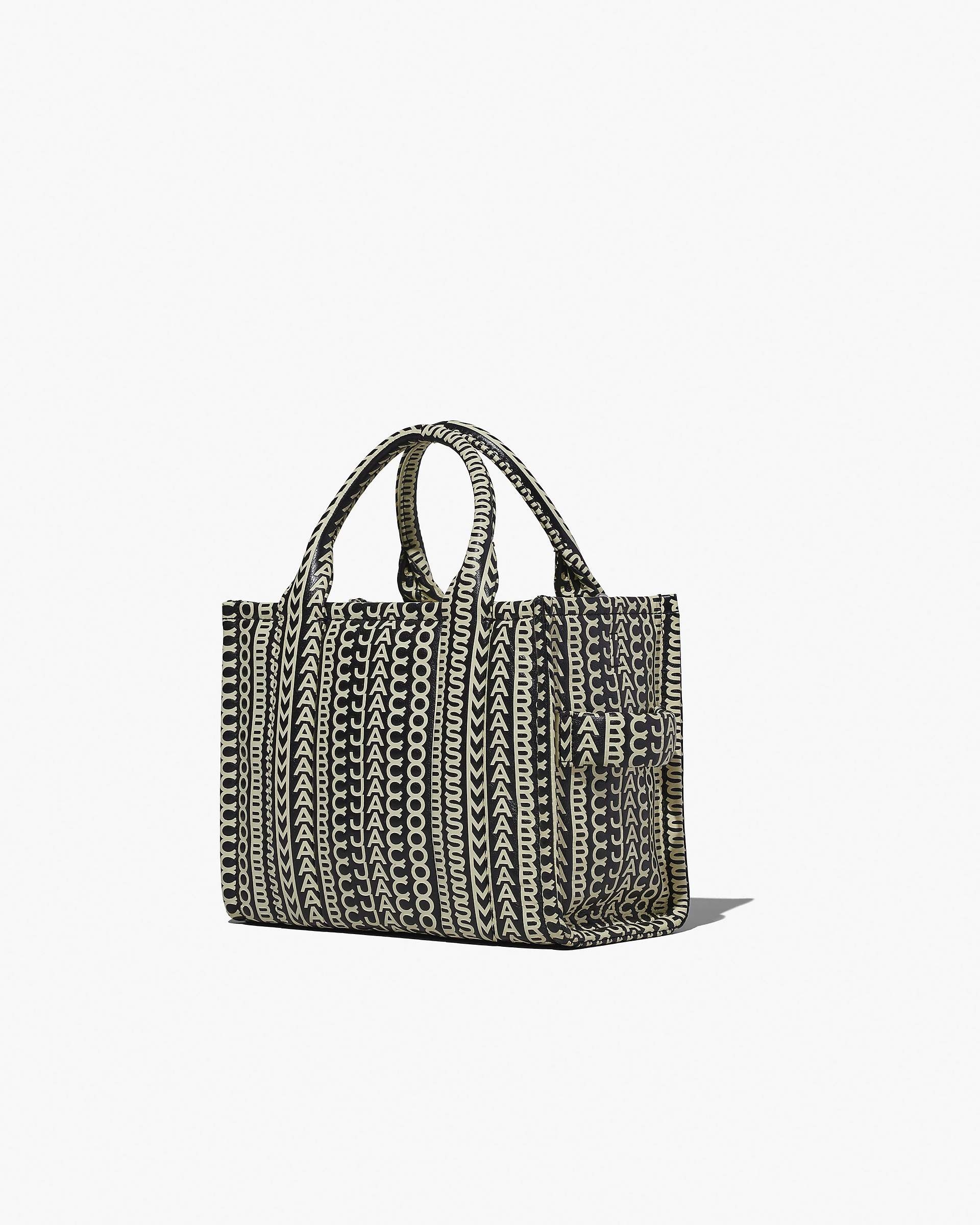 THE MONOGRAM LEATHER SMALL TOTE BAG - 5