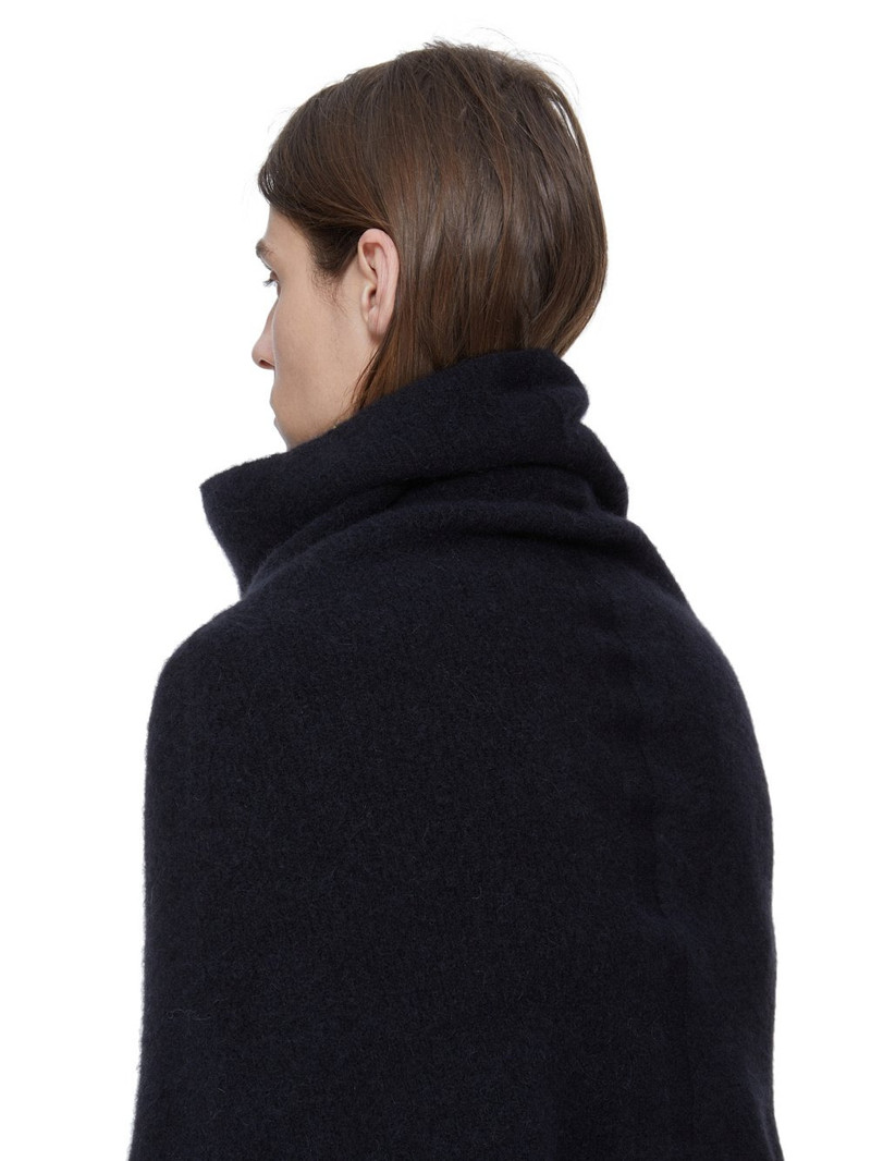 Cowl hooded-collar cape 5