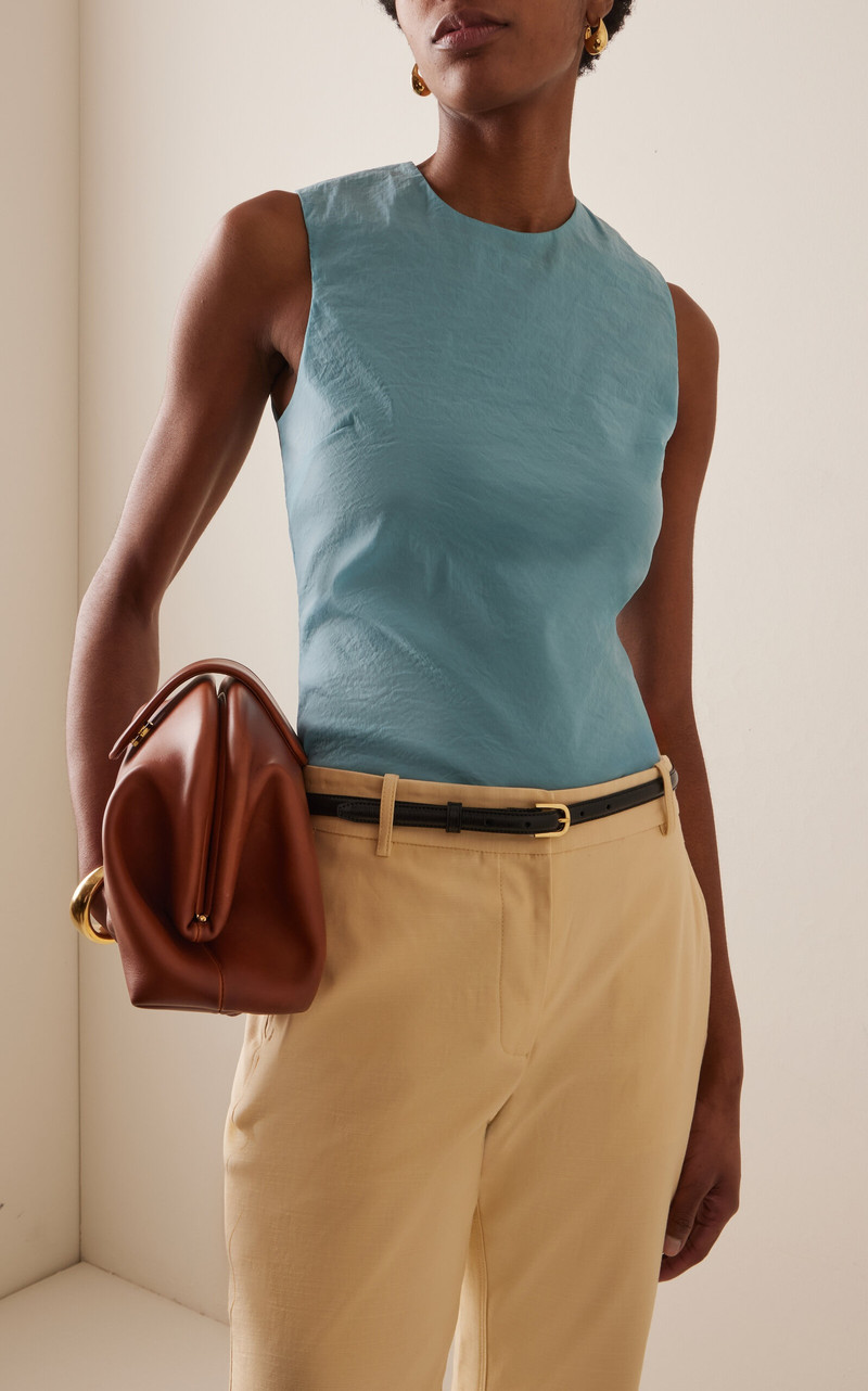 ROSETTA GETTY Organza Tank Top blue outlook