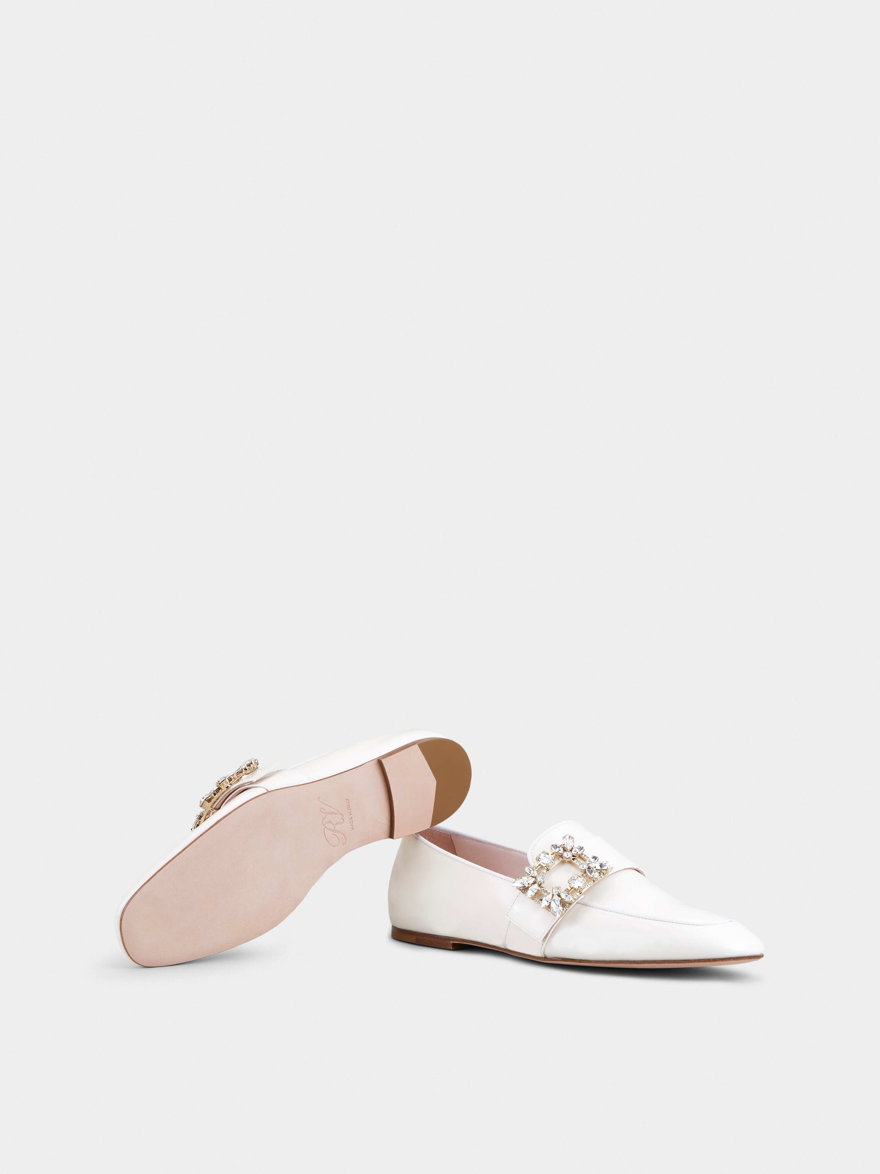 Mini Broche Vivier Buckle Loafers in Patent Leather - 6
