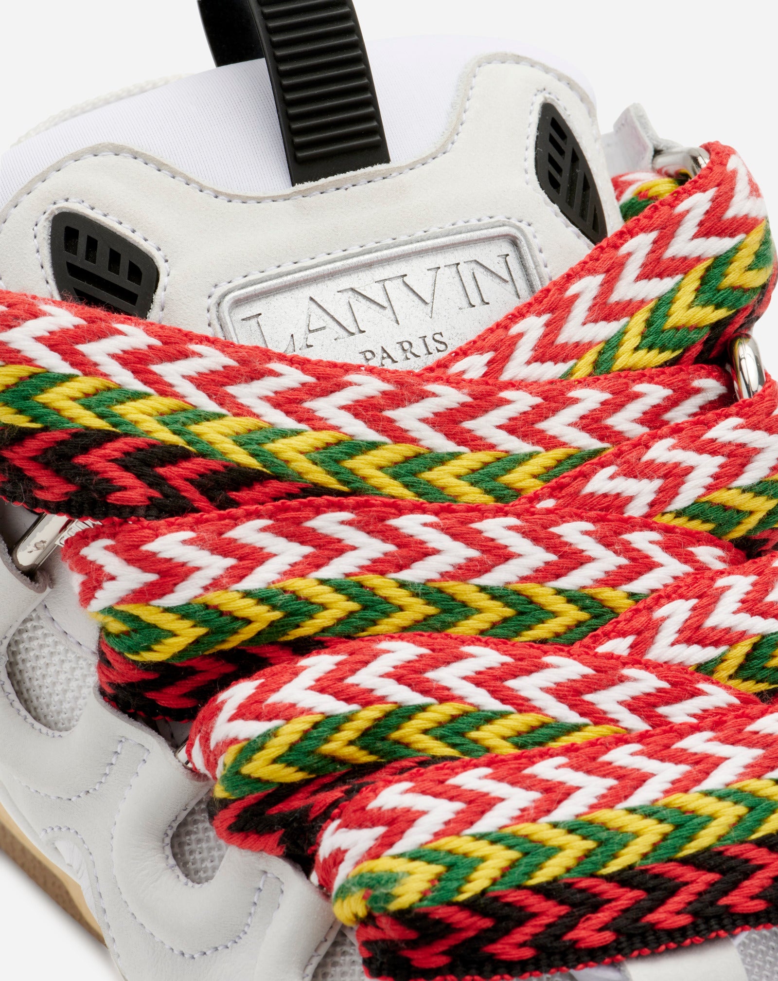 LEATHER CURB SNEAKERS - 5