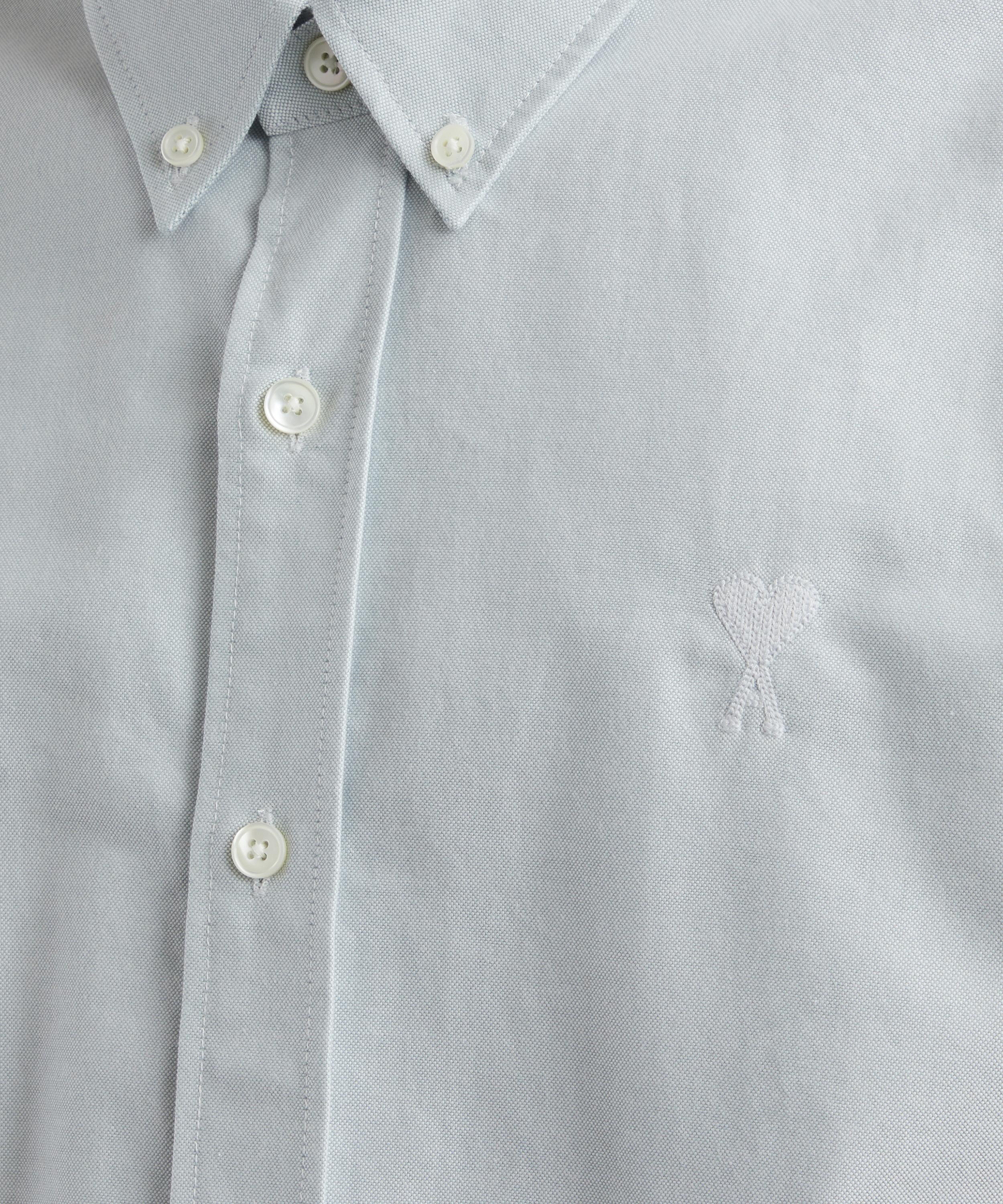 Antique Clay Classic Fit Cotton Oxford Shirt - 5