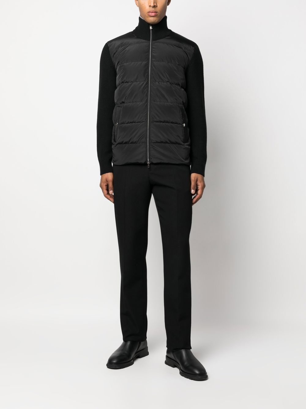 zip-up padded jacket - 2