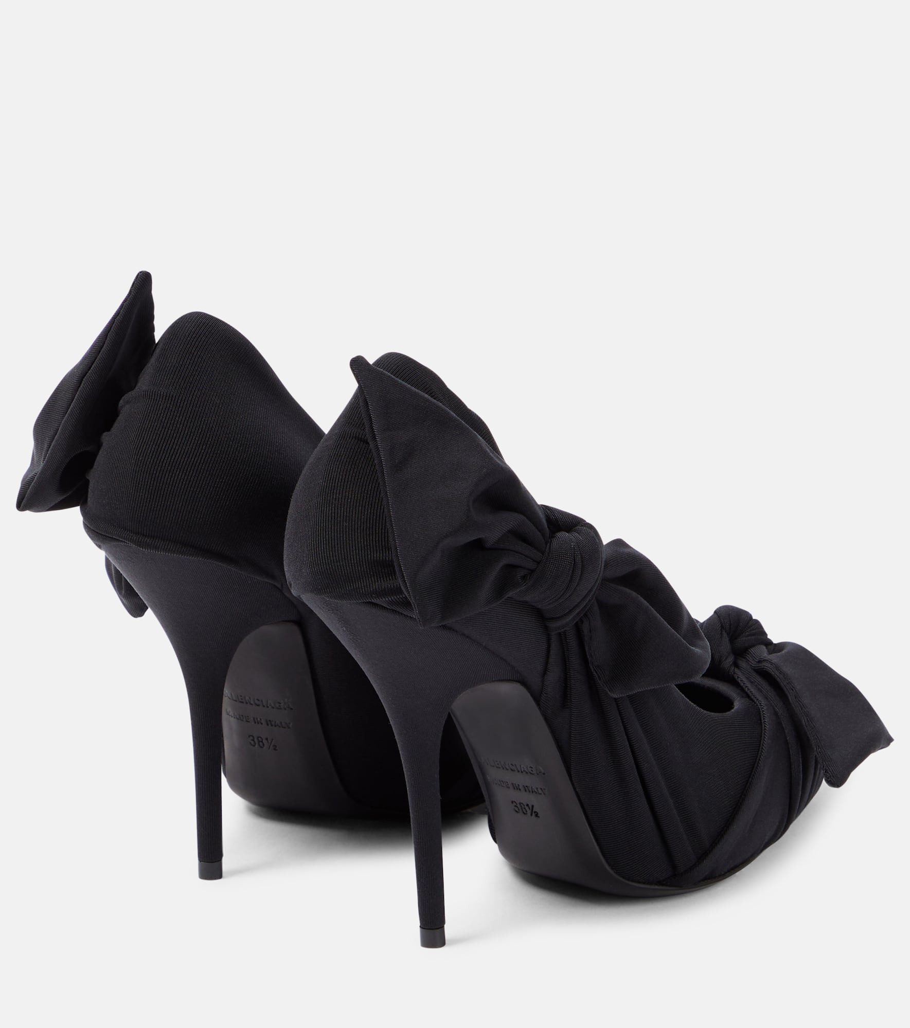Knife Knot bow-detail pumps - 3