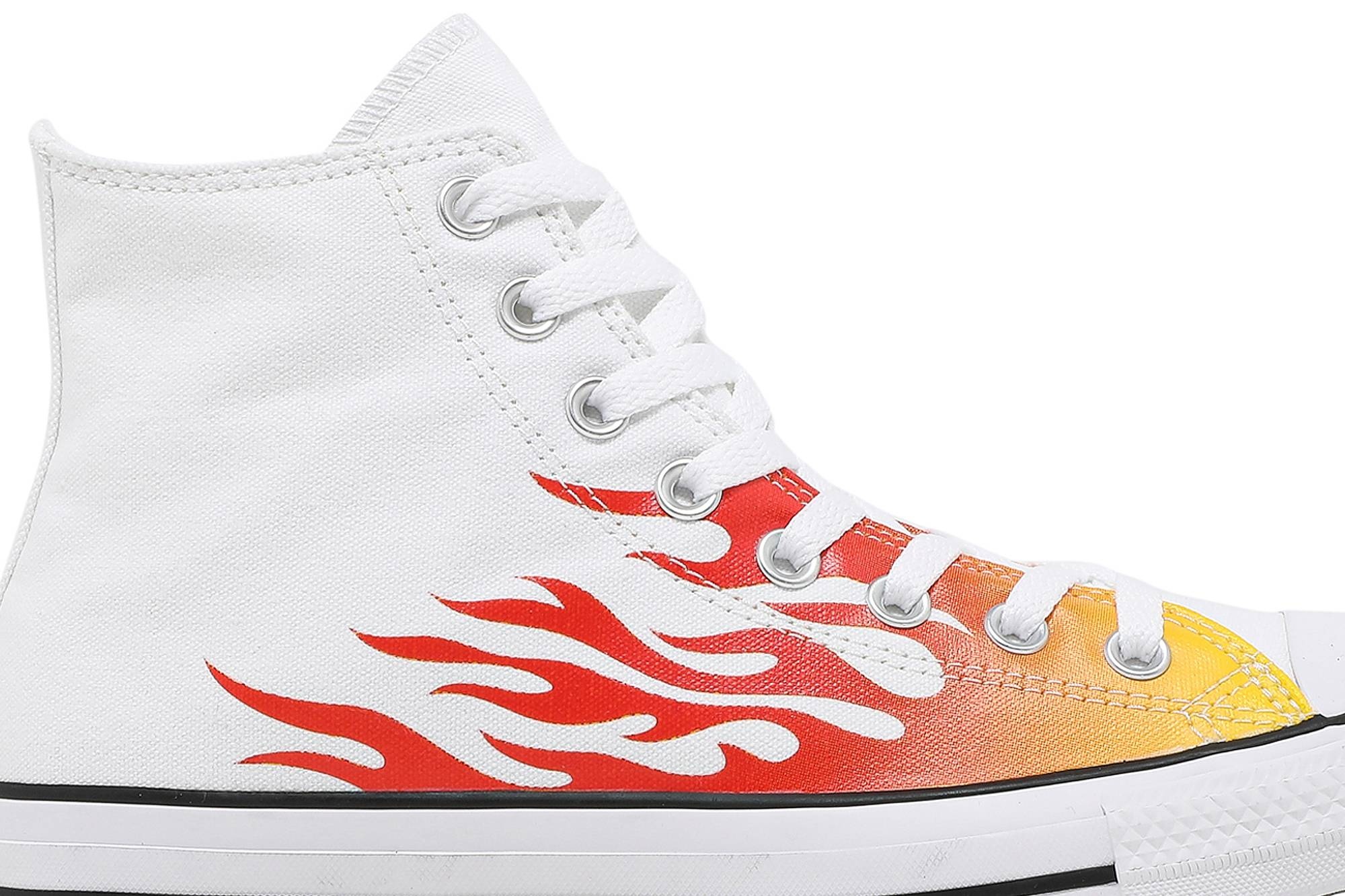 Chuck Taylor All Star High 'Archive Print - White Flame' - 2