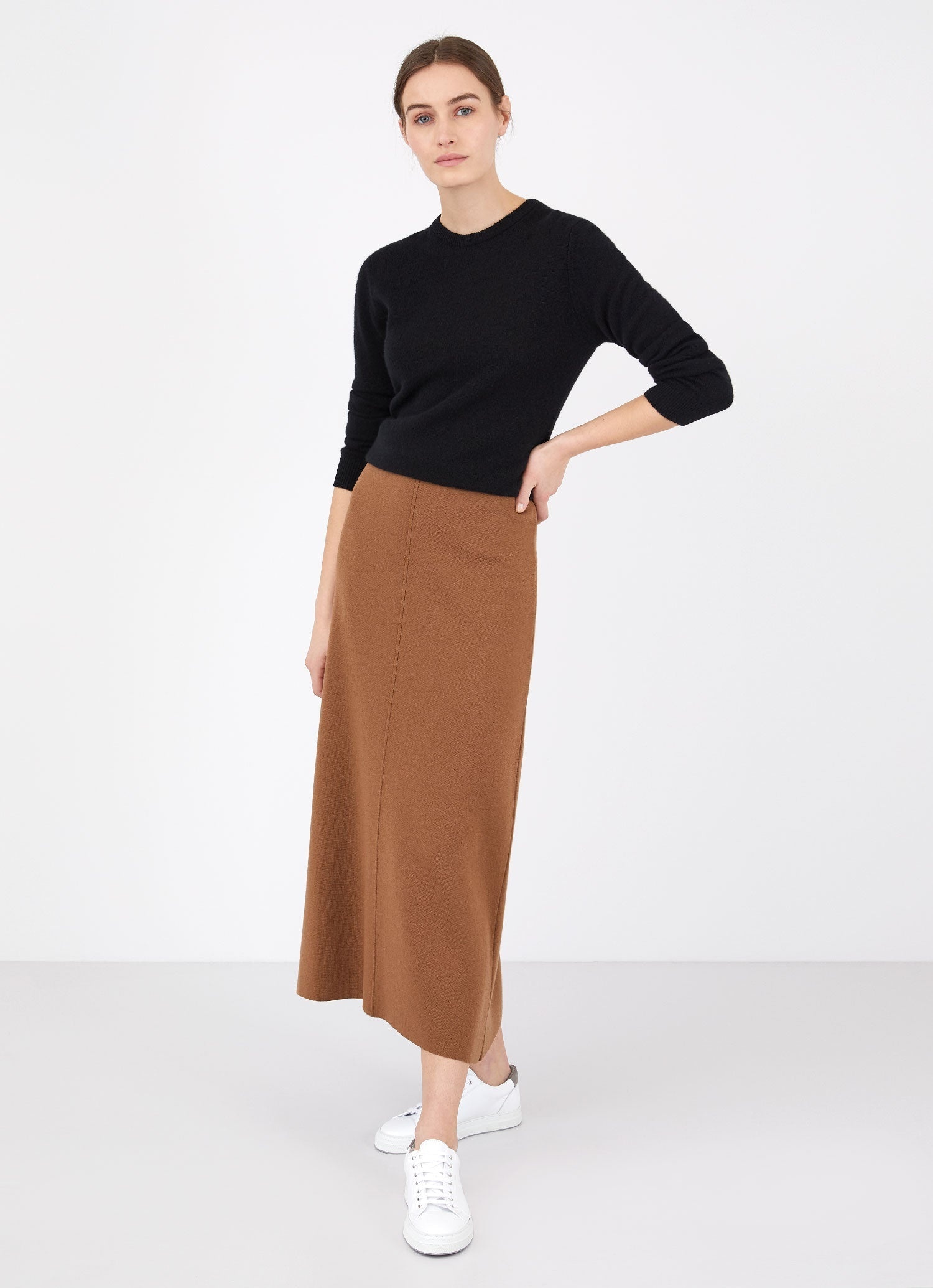 Merino Midi Skirt - 3