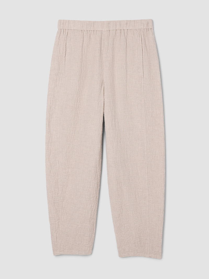 Organic Cotton Doubleweave Lantern Pant 1