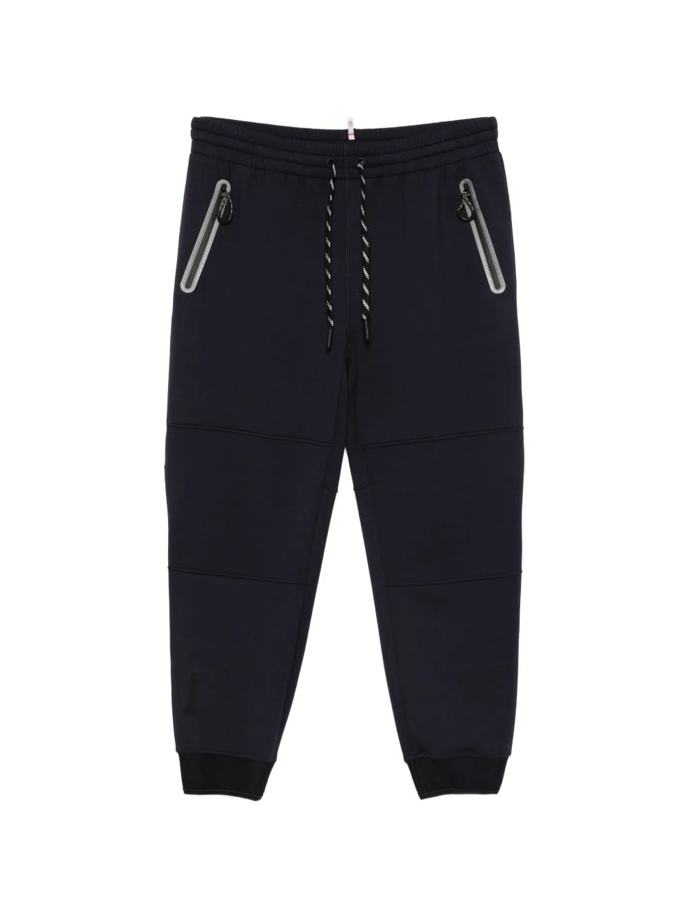 zip pocket track pants - 1