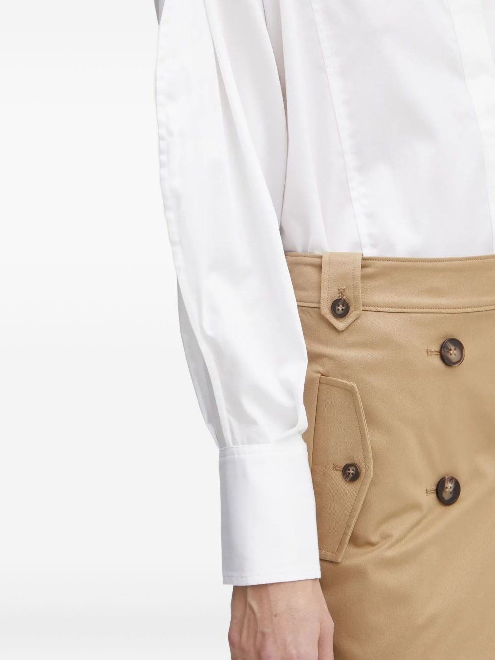 balloon-sleeve shirt - 4