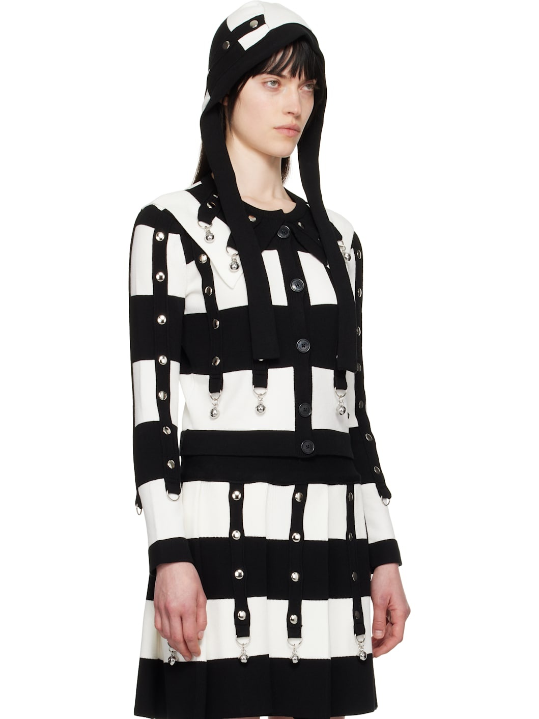 Black & White Kip Cardigan - 2