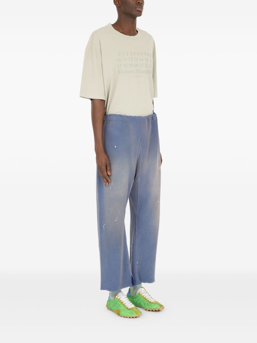 cotton track pants - 3