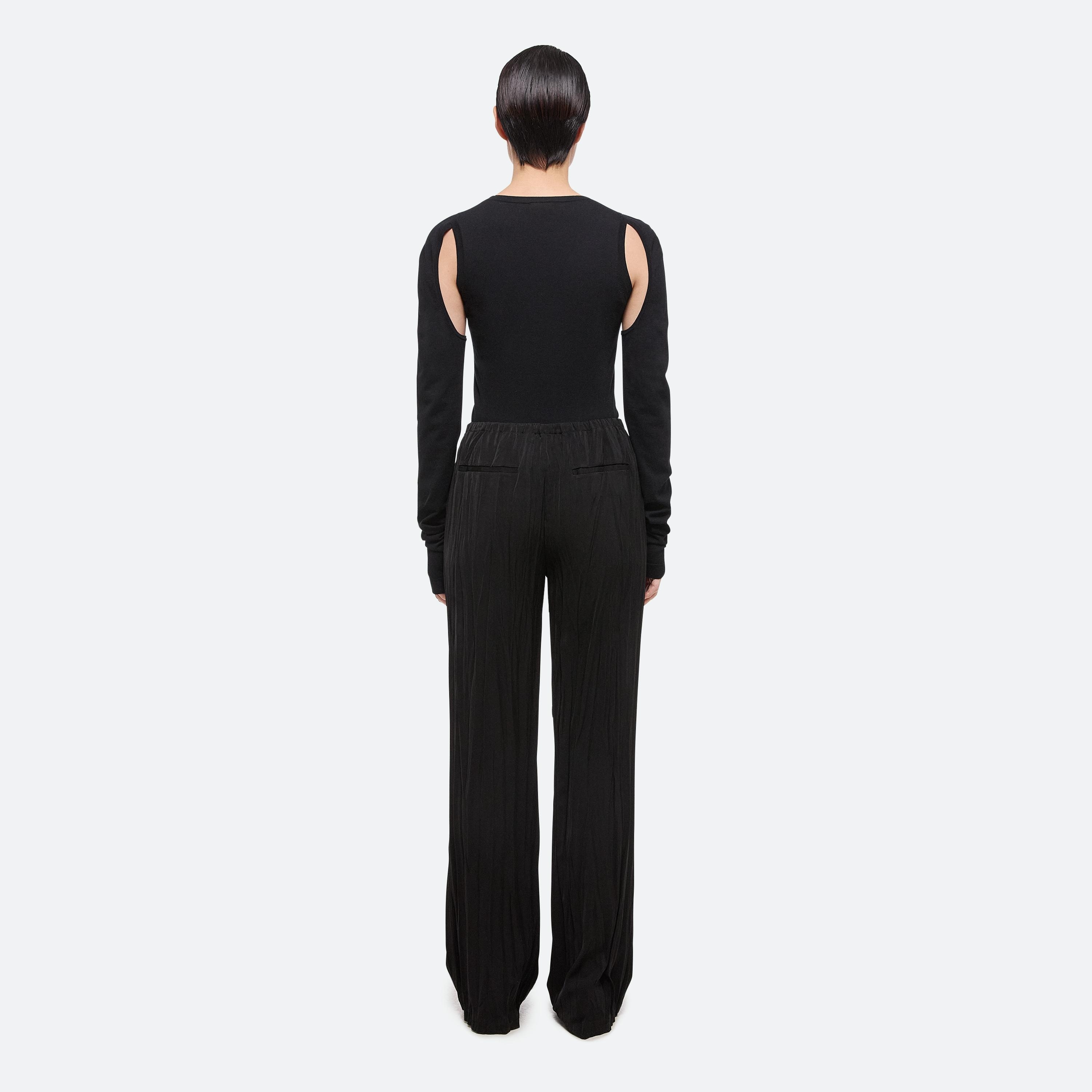 CRUSHED SATIN PANT - 5