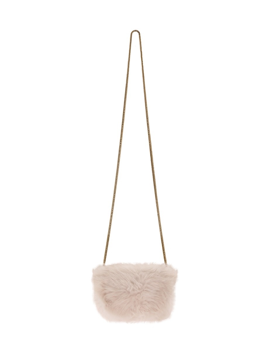 SHEARLING CROSS BODY - 7