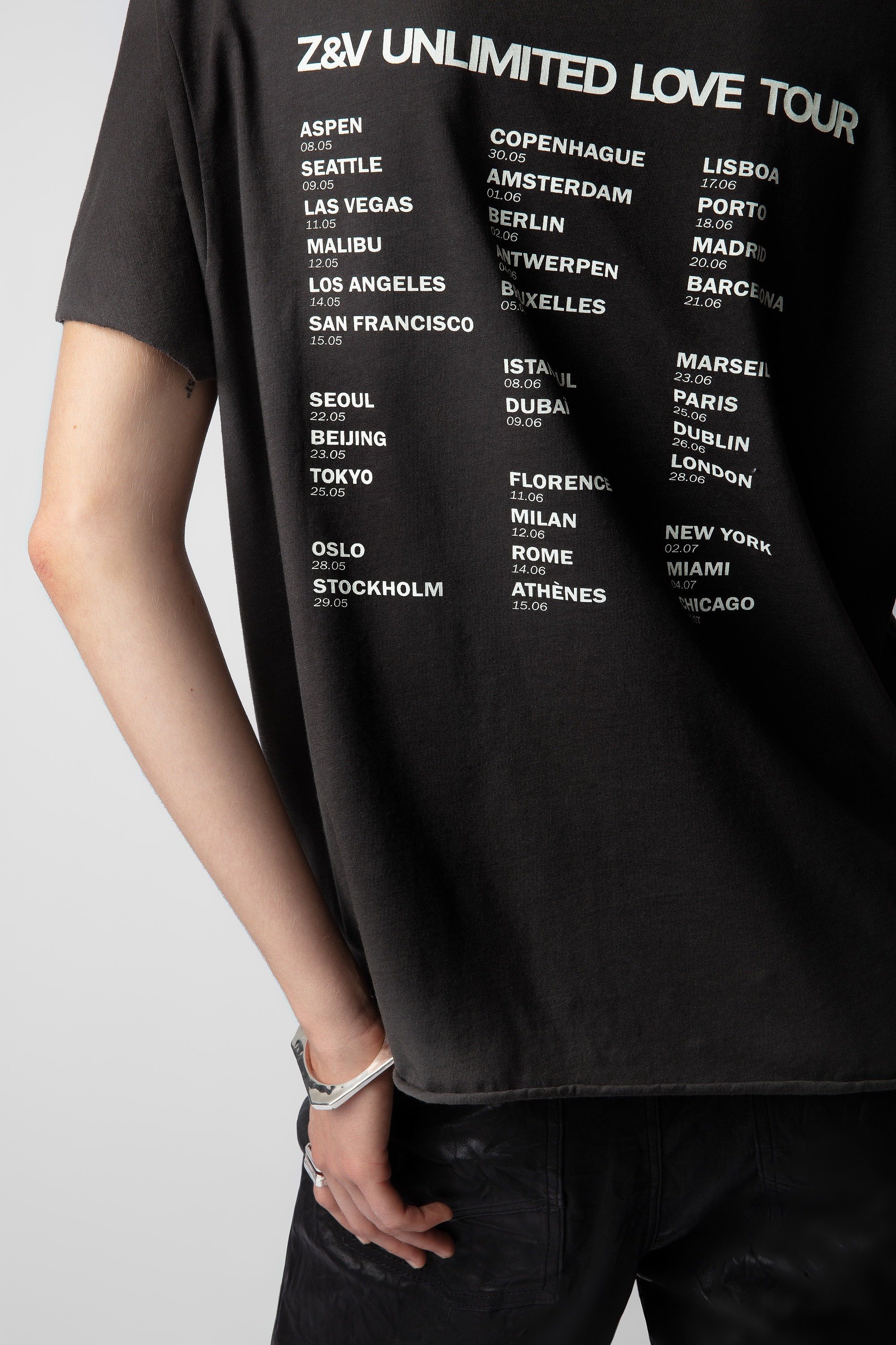 Tommer Concert Crush Diamanté T-shirt - 5