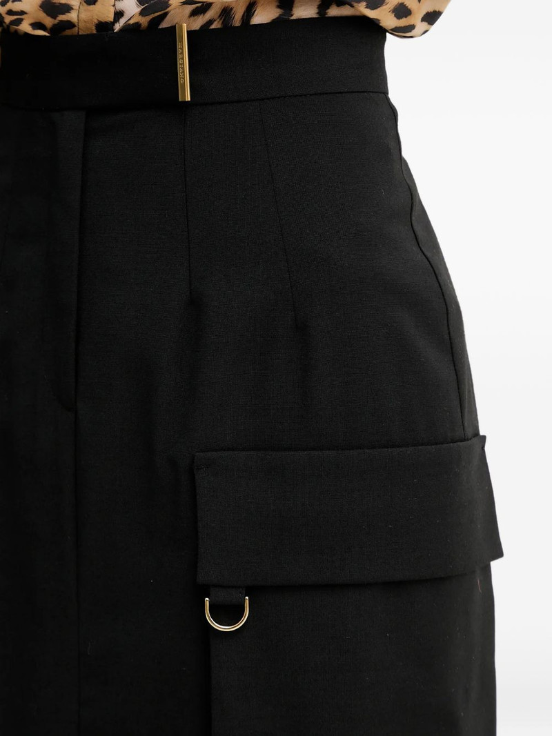 flap-pocket midi skirt 4