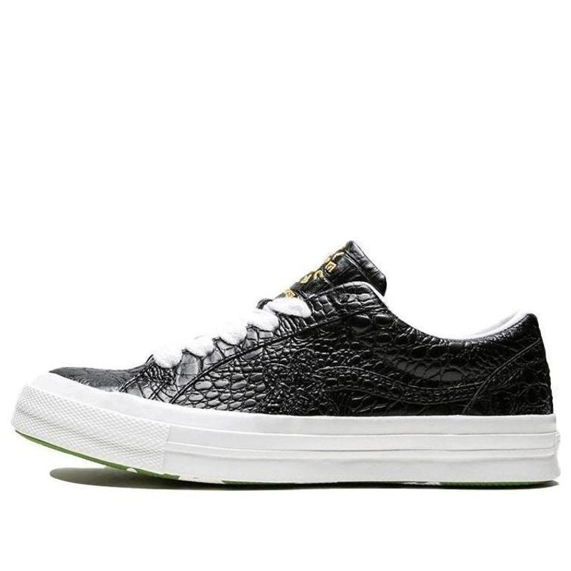 Converse Golf Le Fleur x One Star Low 'Gator Collection - Black' 165524C - 1