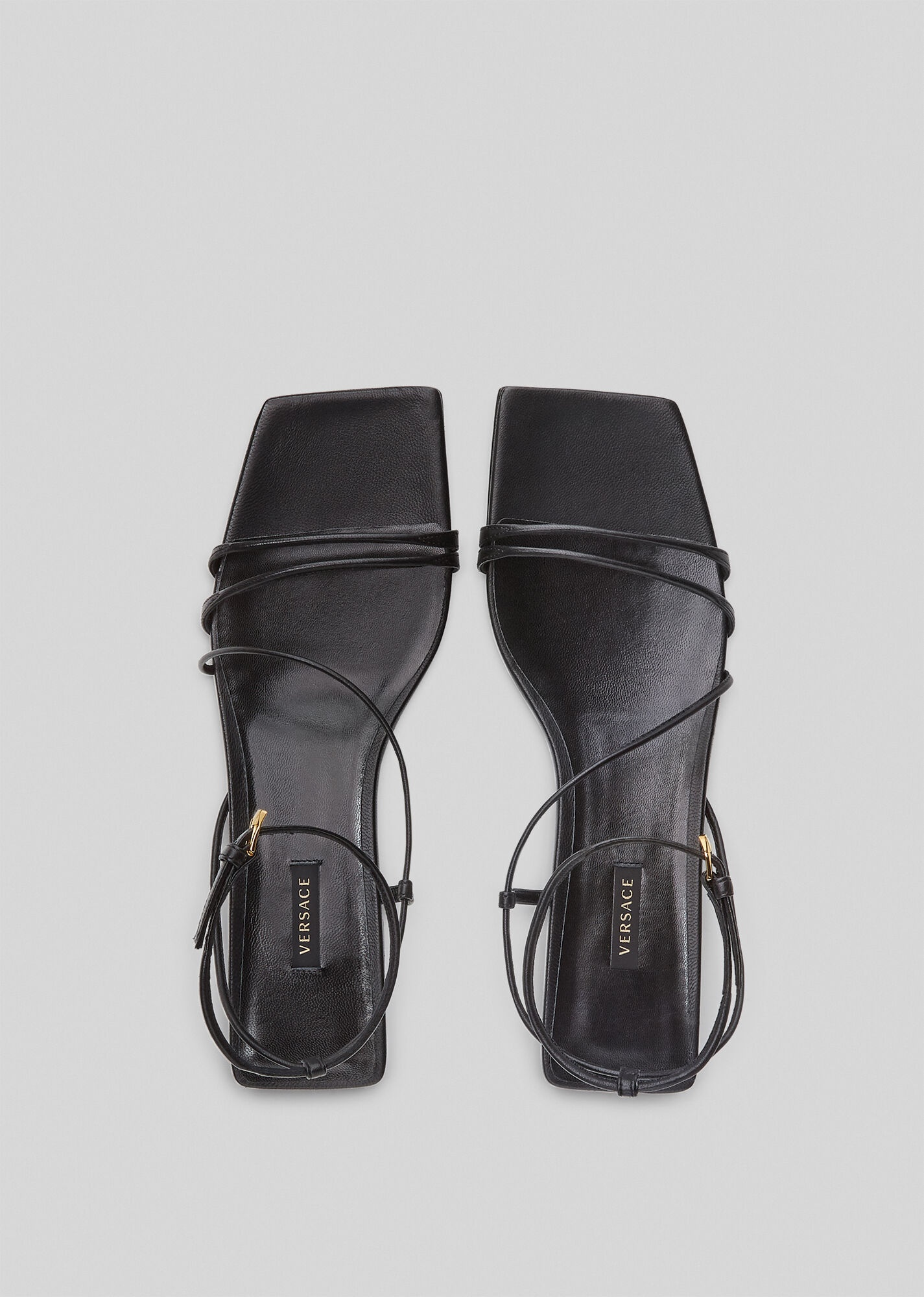 Medusa Plexi Flat Sandals - 3