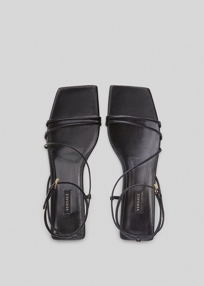 Medusa Plexi Flat Sandals 3